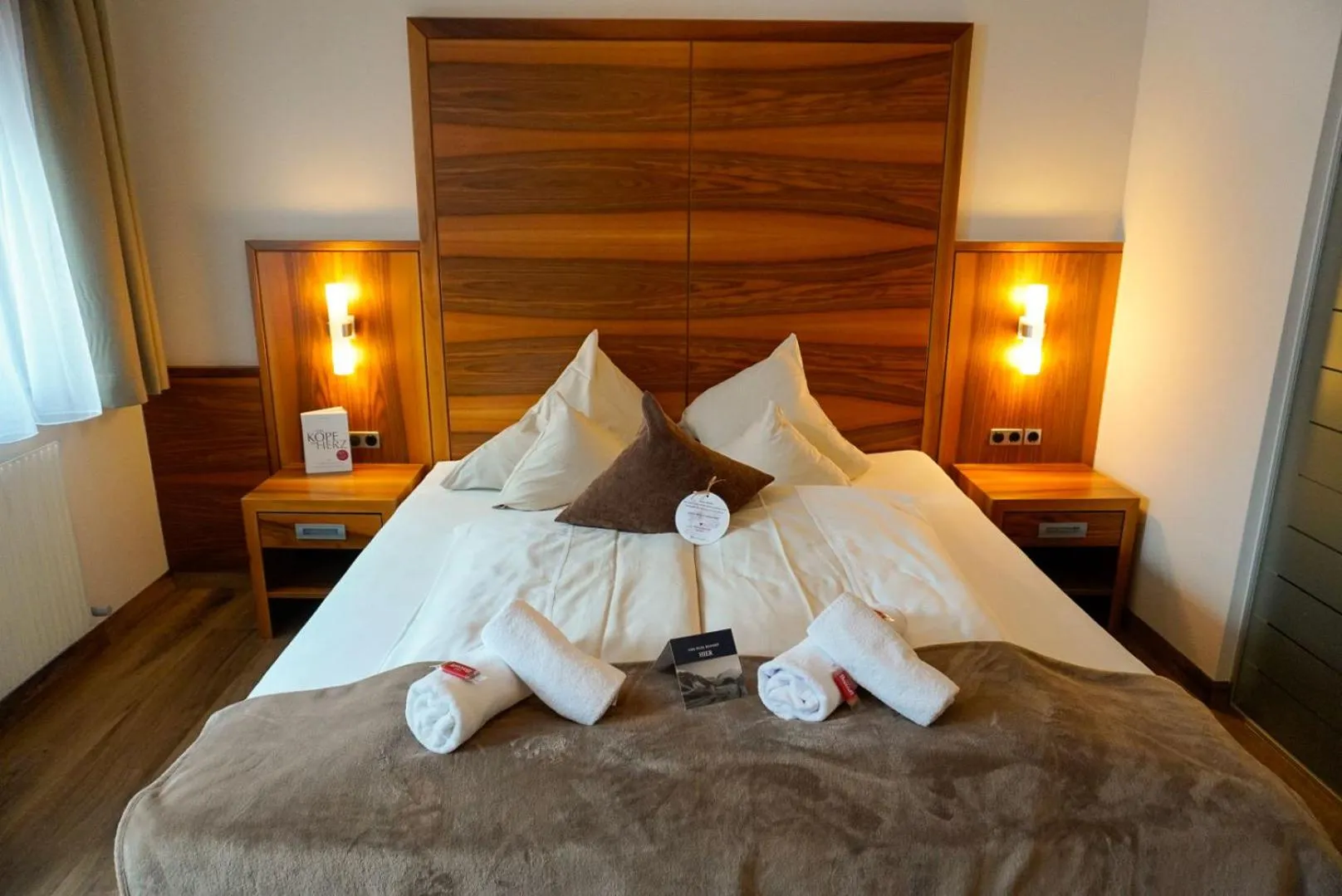Bed in DAS VIER Sport,- und Wellnesshotel