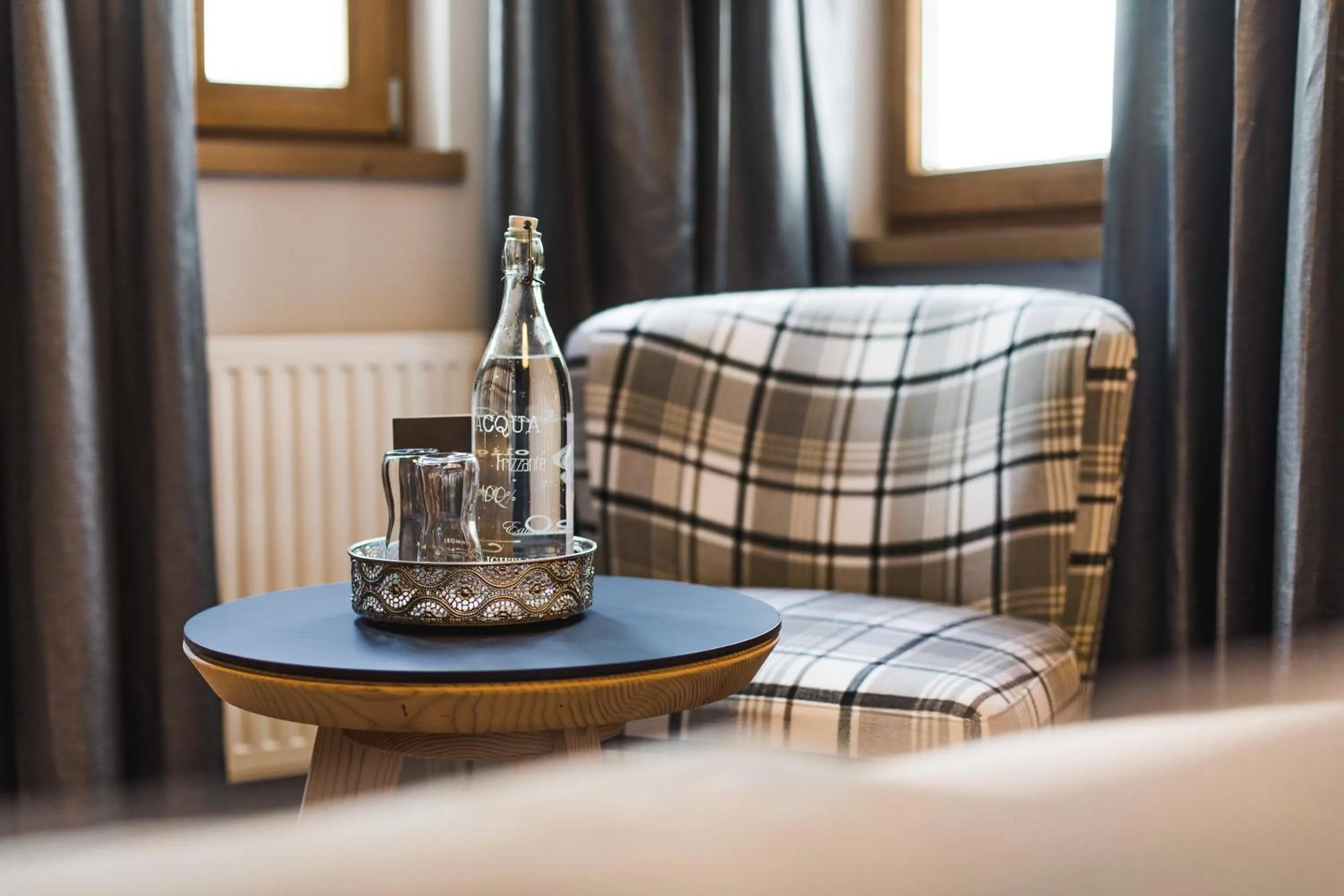 Seating area in DAS VIER Sport,- und Wellnesshotel