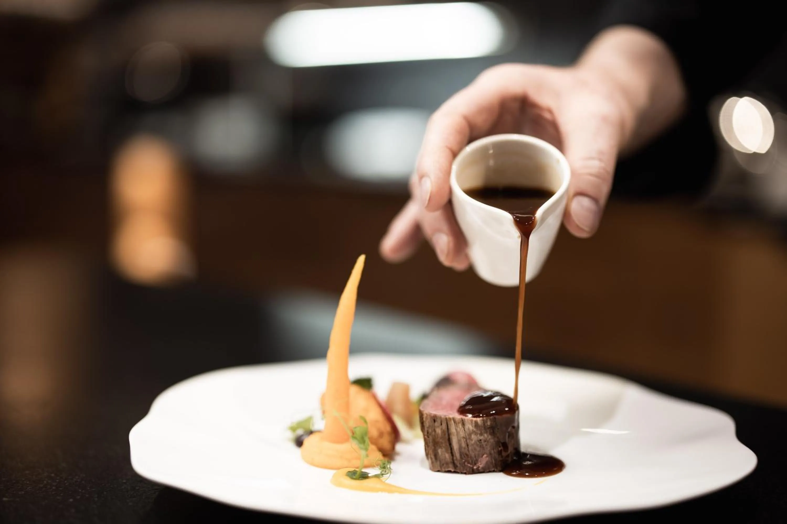 Restaurant/places to eat in SPA & Naturhotel Outside