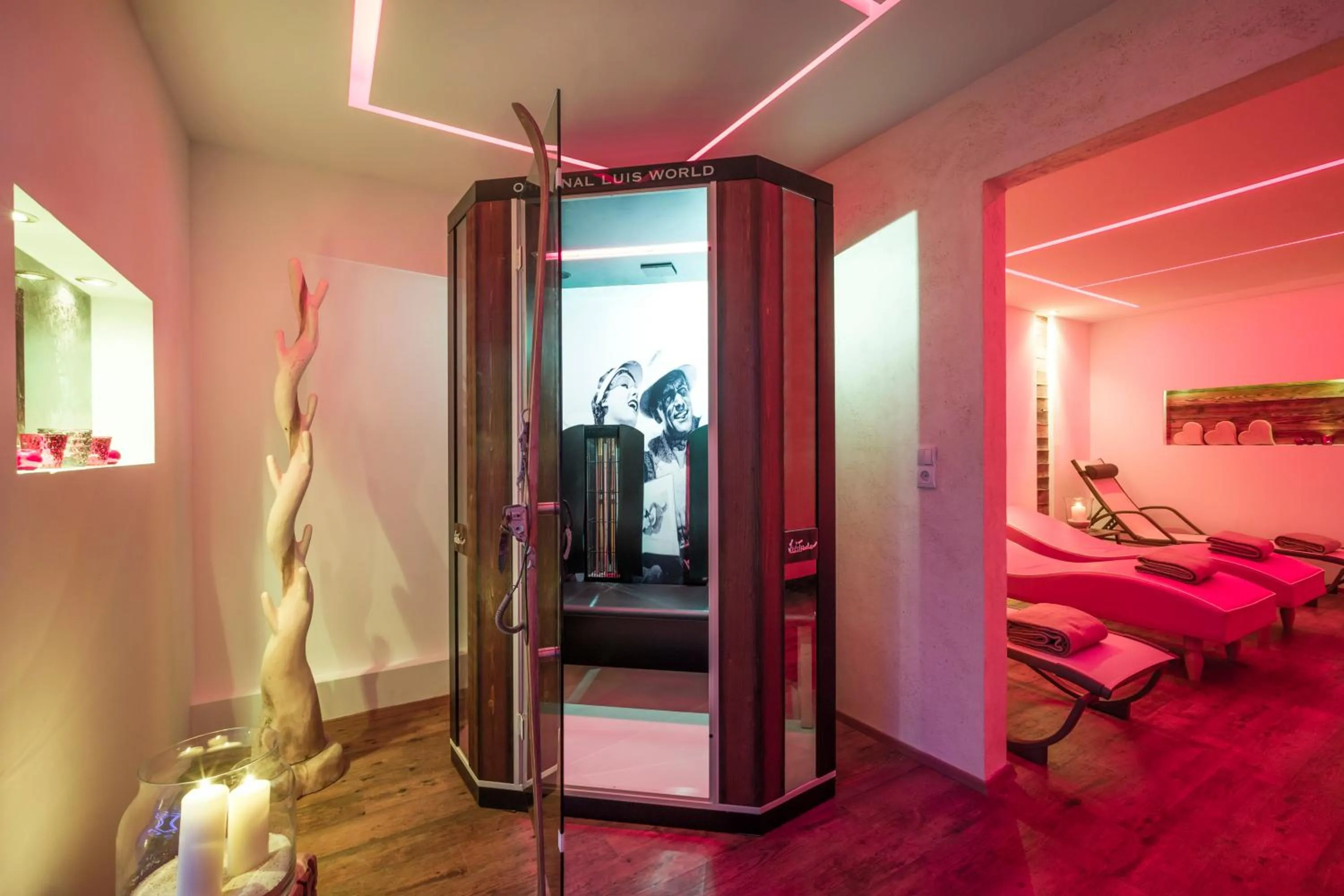 Sauna in Hotel Landhaus Zillertal