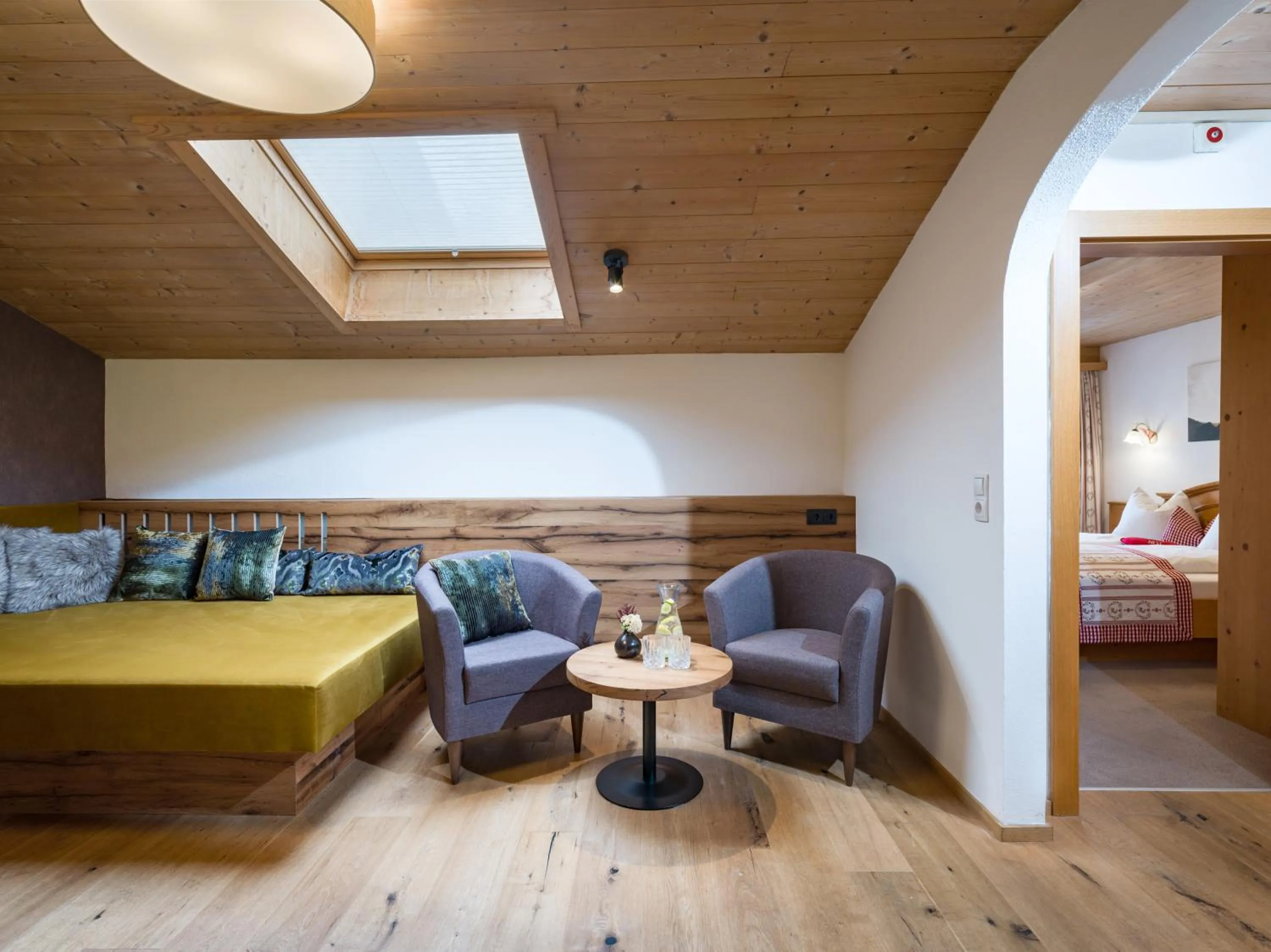Photo of the whole room, Bed in Hotel Landhaus Zillertal