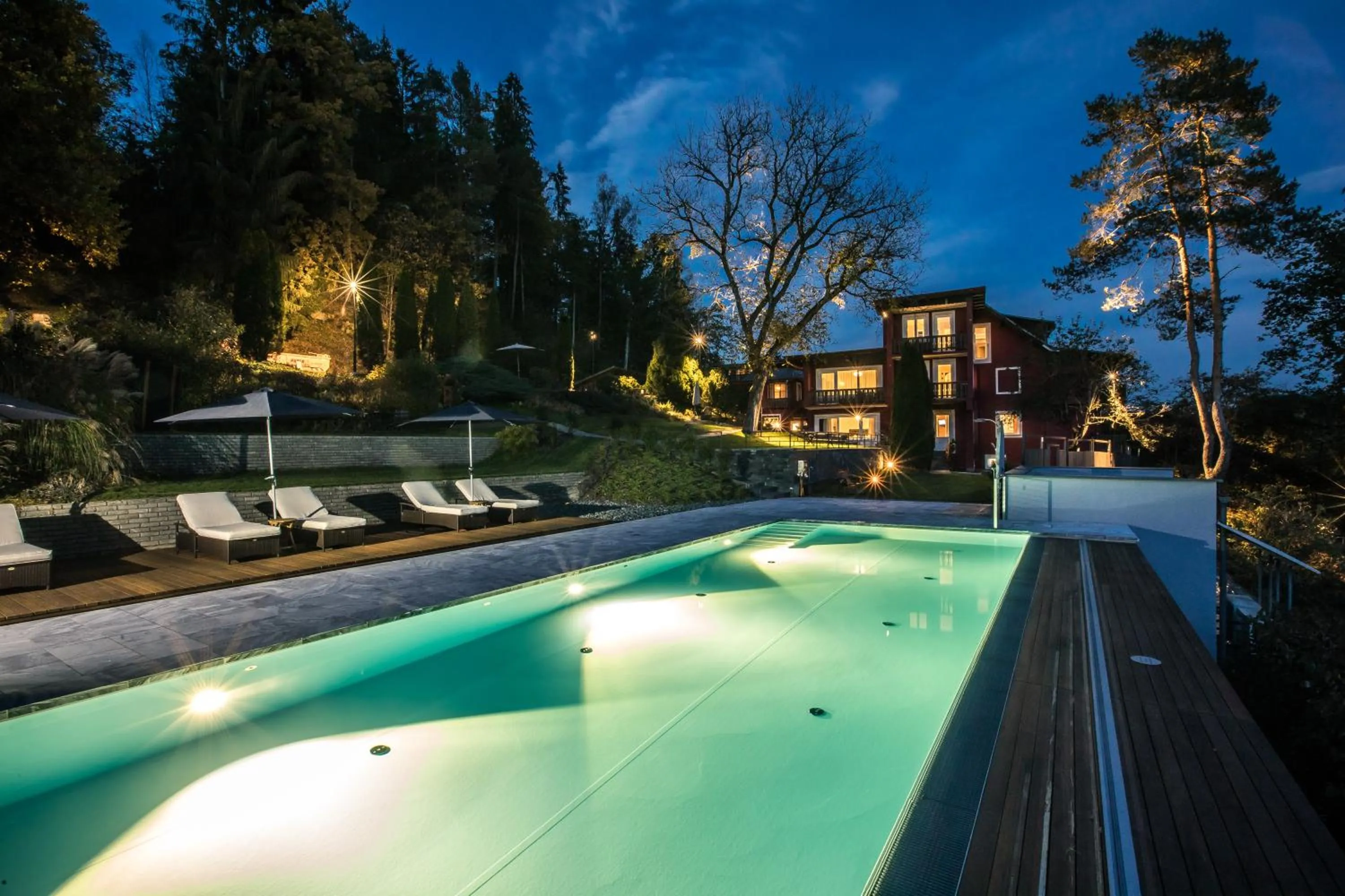 Garden in Landidyll-Hotel Nudelbacher