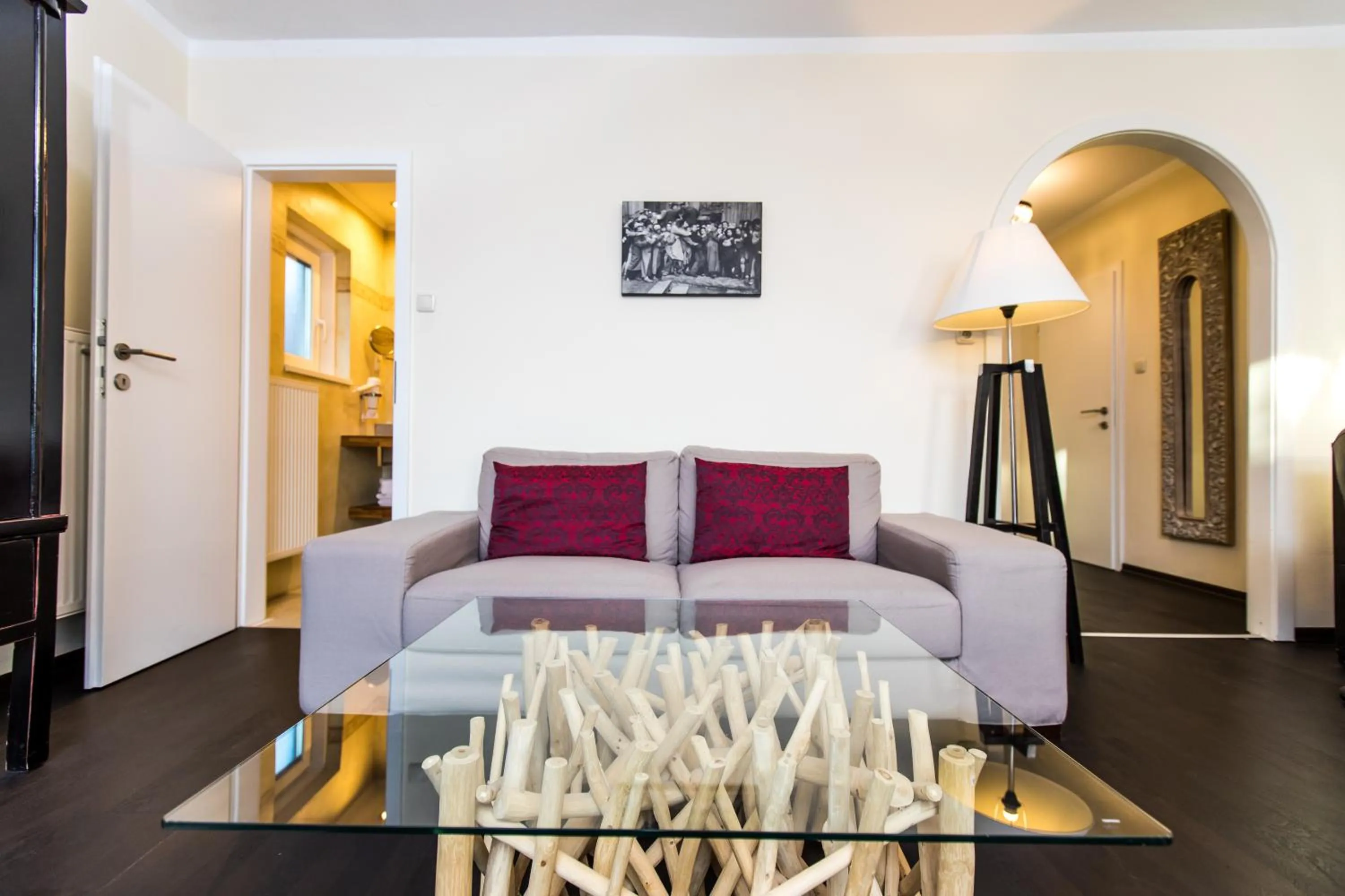 Seating area in Landidyll-Hotel Nudelbacher