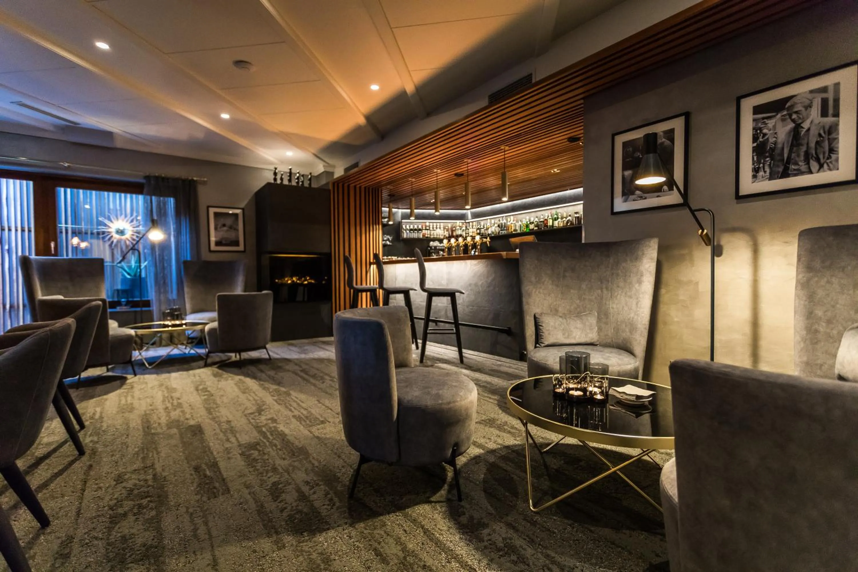 Lounge or bar in Landidyll-Hotel Nudelbacher