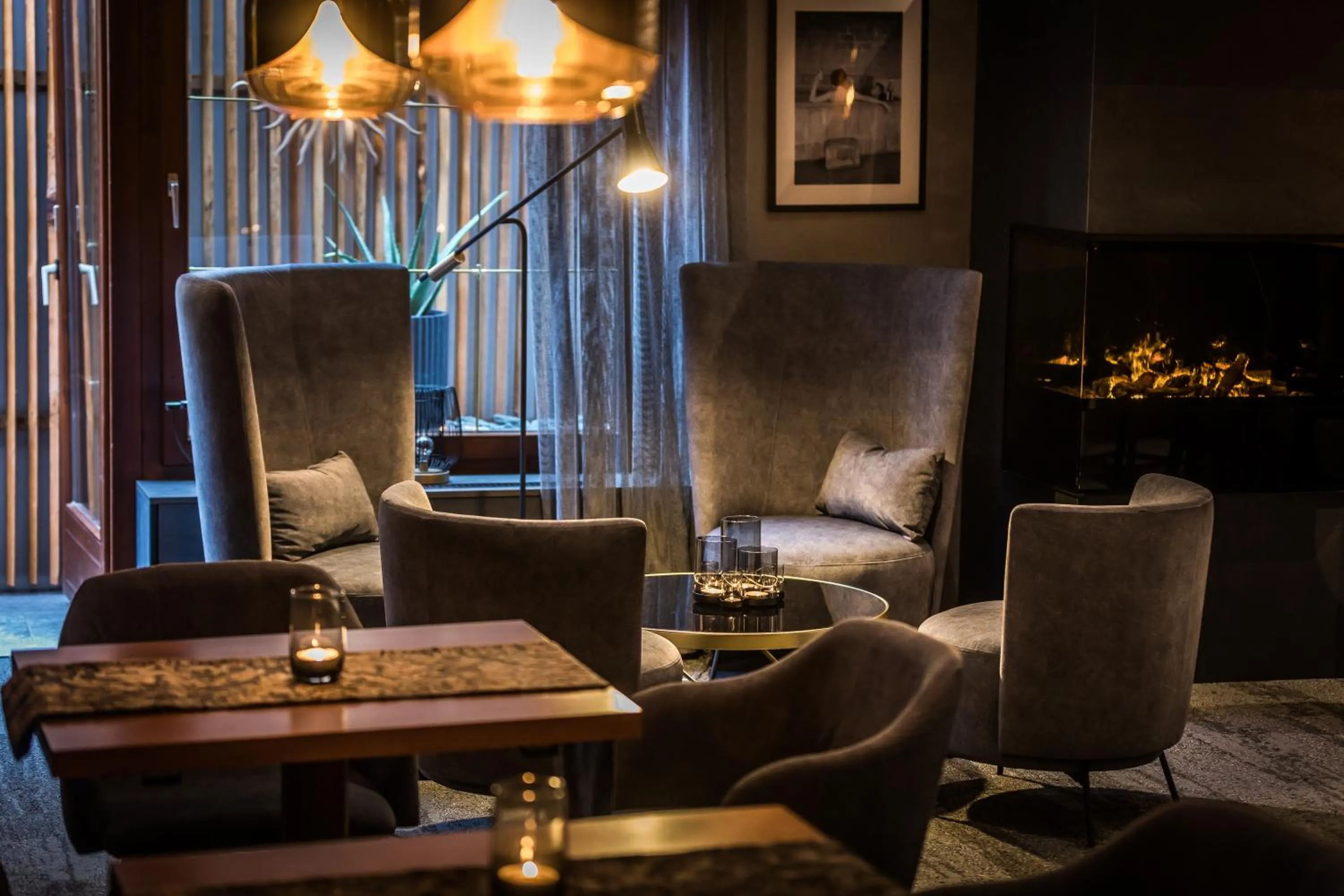 Lounge or bar in Landidyll-Hotel Nudelbacher