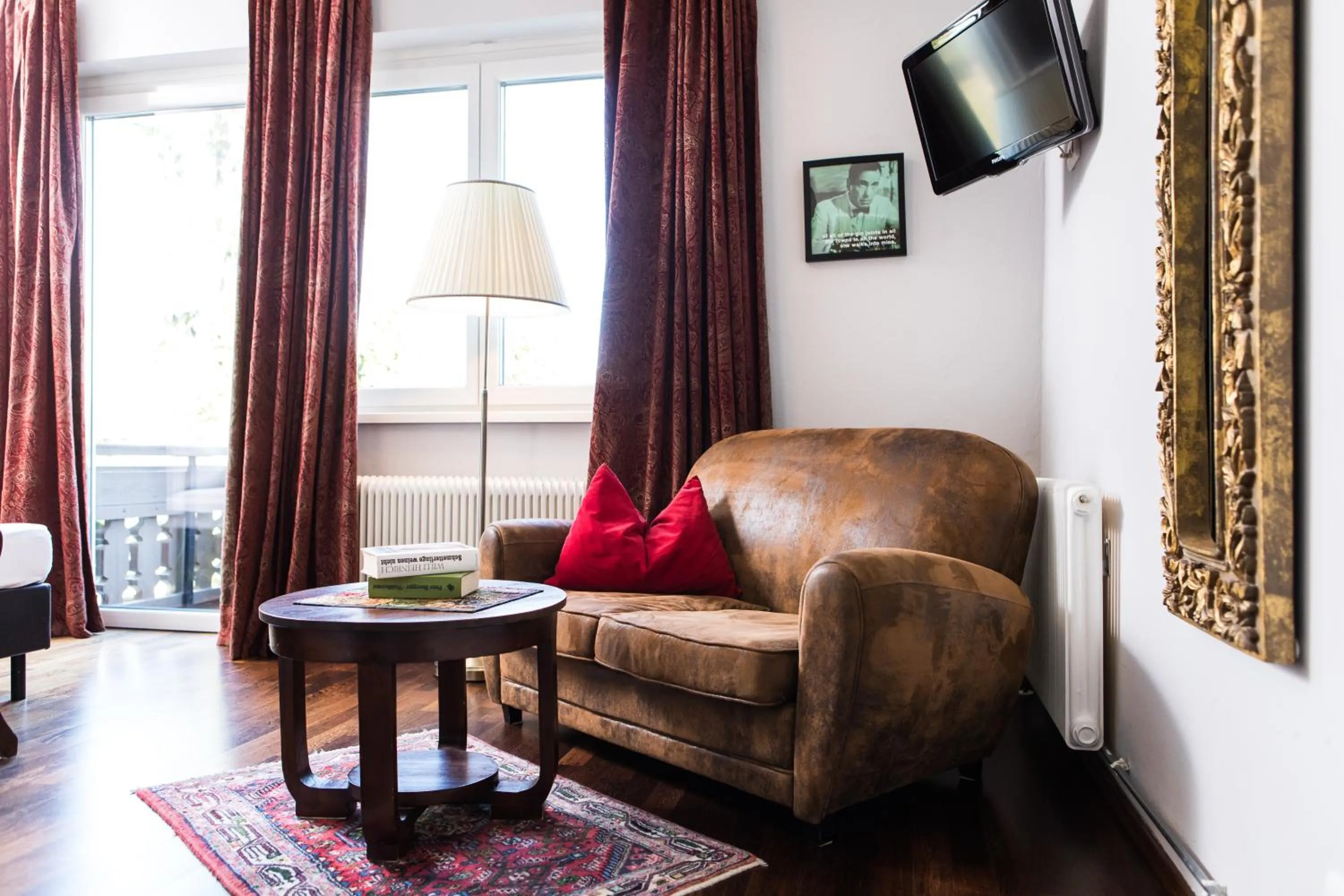 Seating area in Landidyll-Hotel Nudelbacher