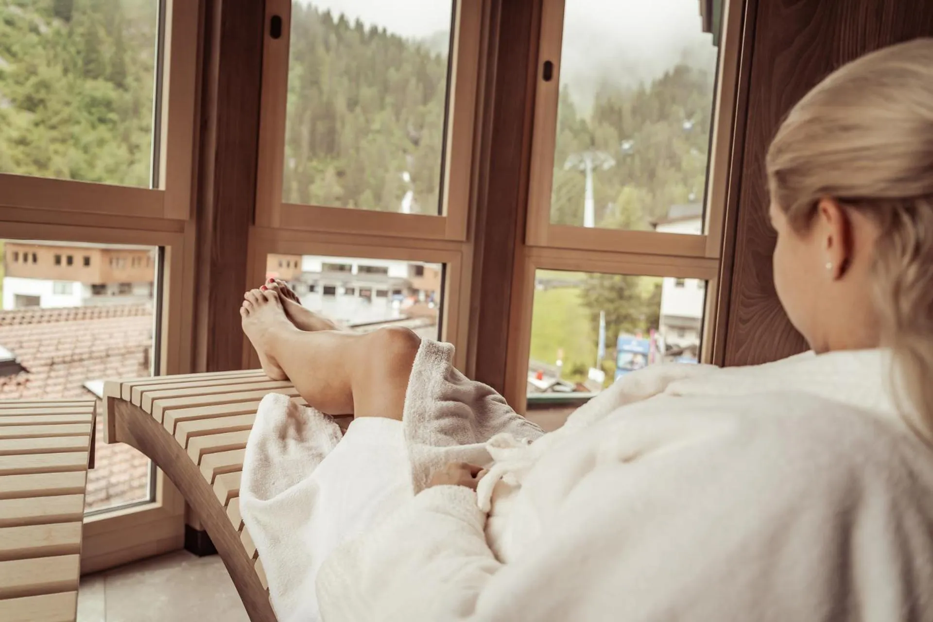 Spa and wellness centre/facilities in Hotel Neuhintertux 4 Sterne superior