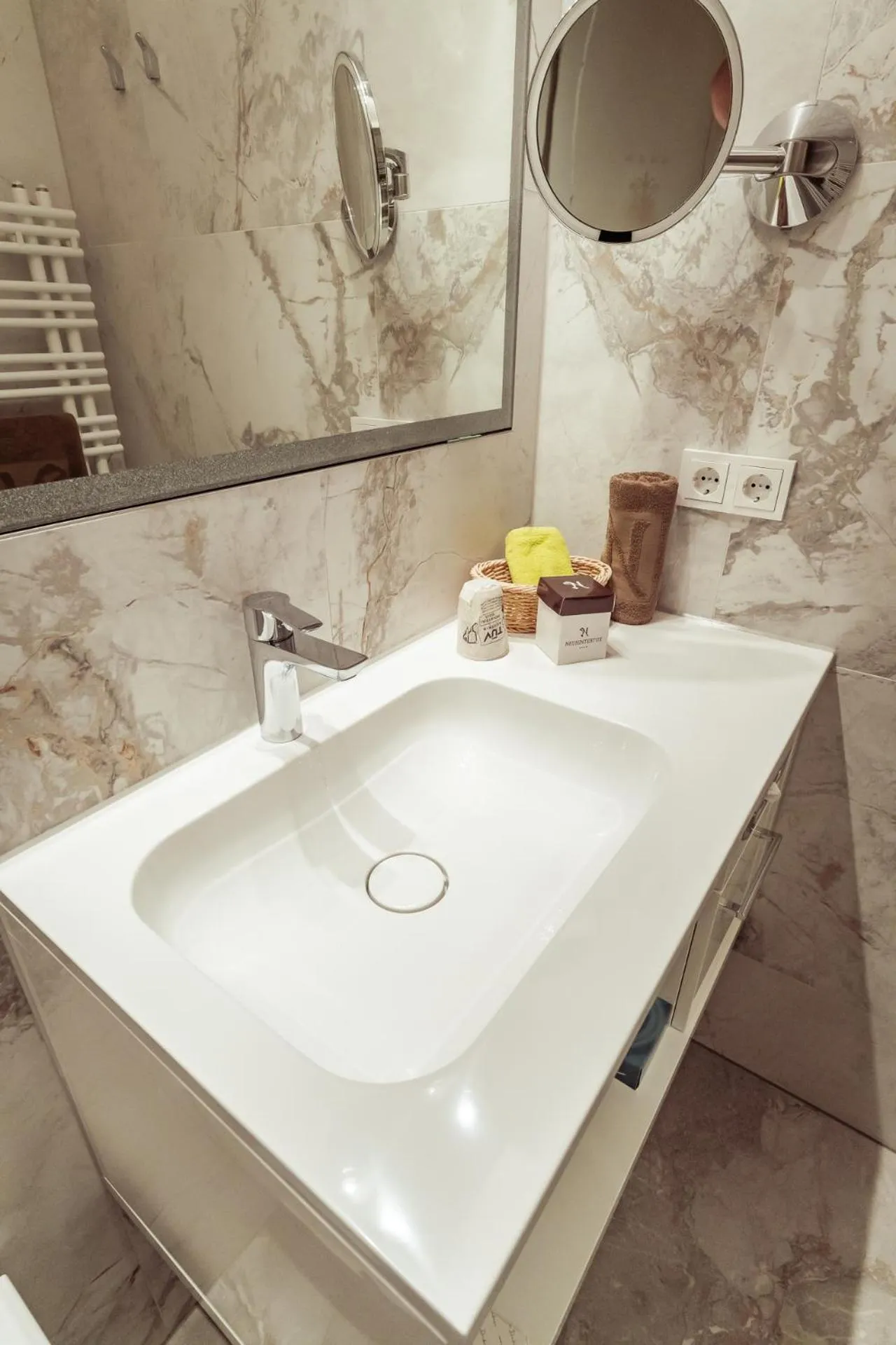 Bathroom in Hotel Neuhintertux 4 Sterne superior