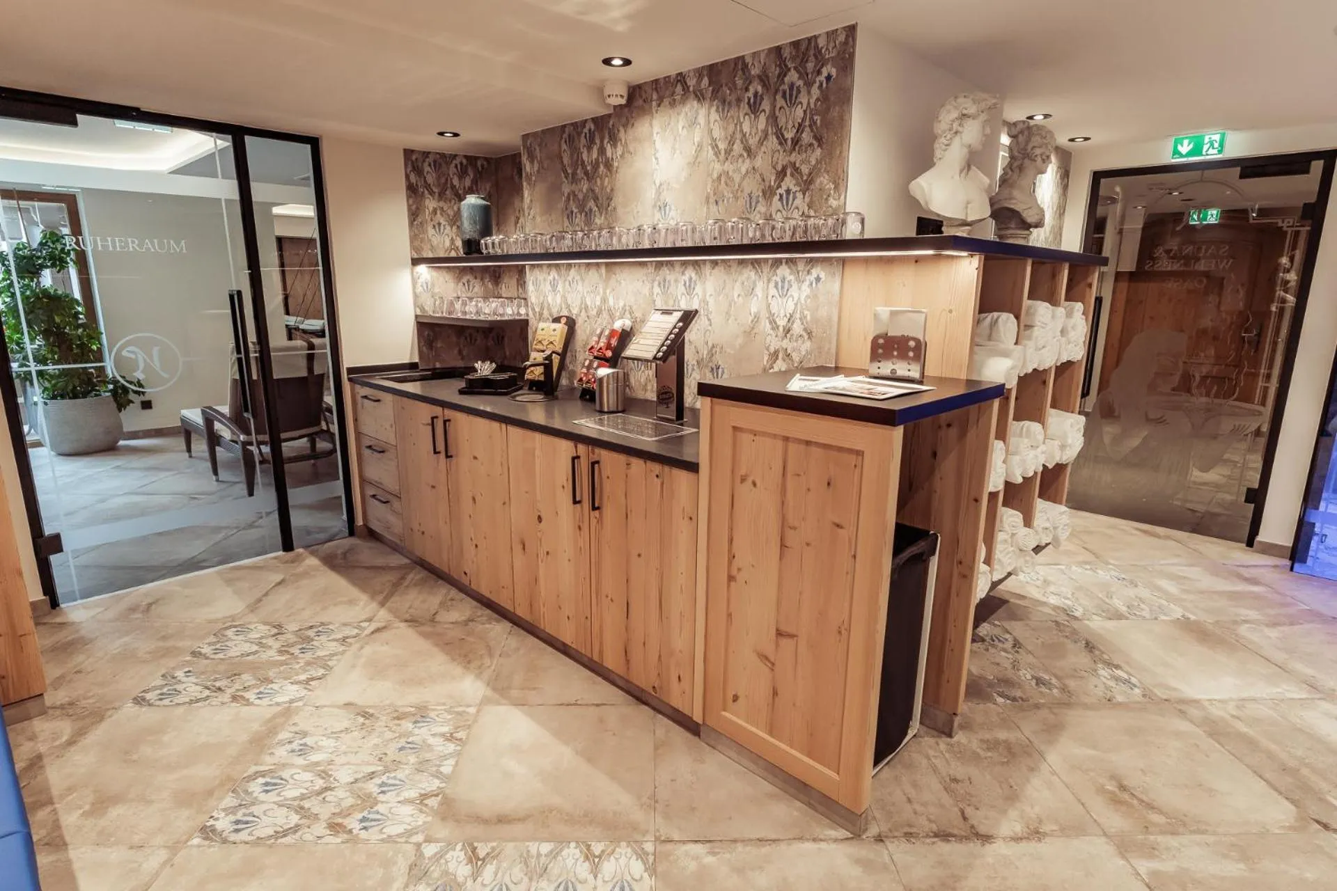 Spa and wellness centre/facilities in Hotel Neuhintertux 4 Sterne superior