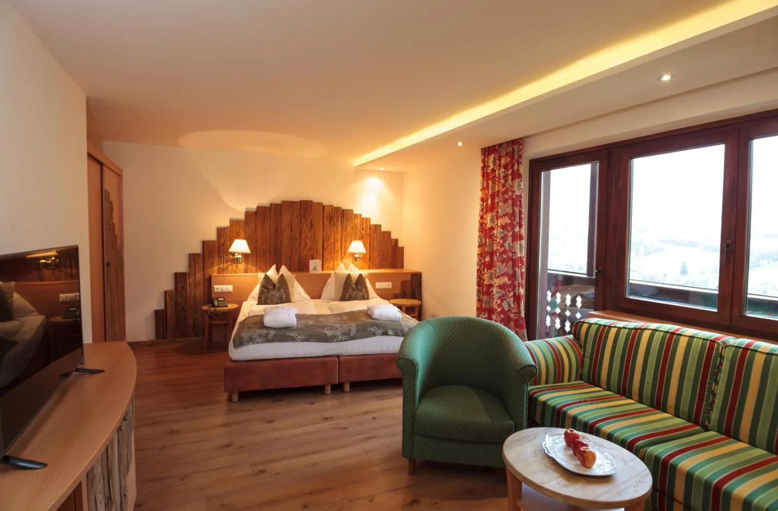 Photo of the whole room, Bed in Der Kirchheimerhof - Superior