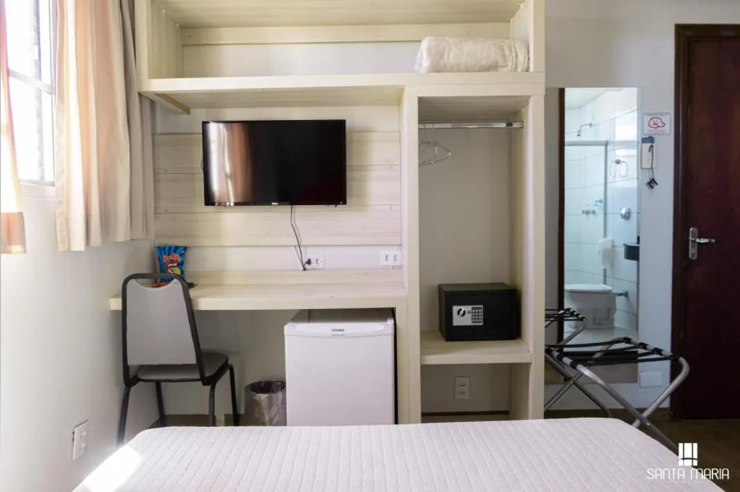 Bed in Hotel Santa Maria