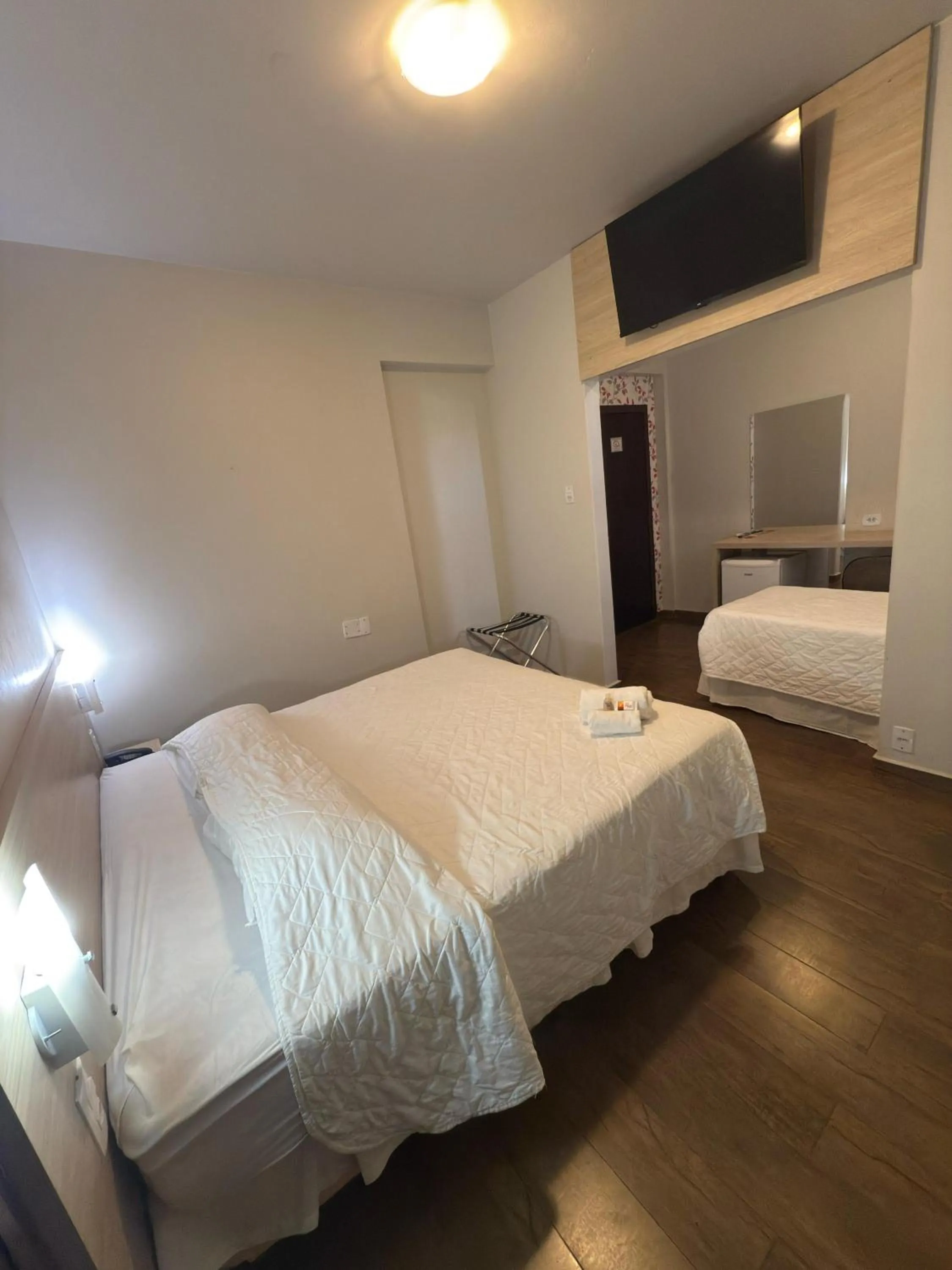 Bed in Hotel Santa Maria