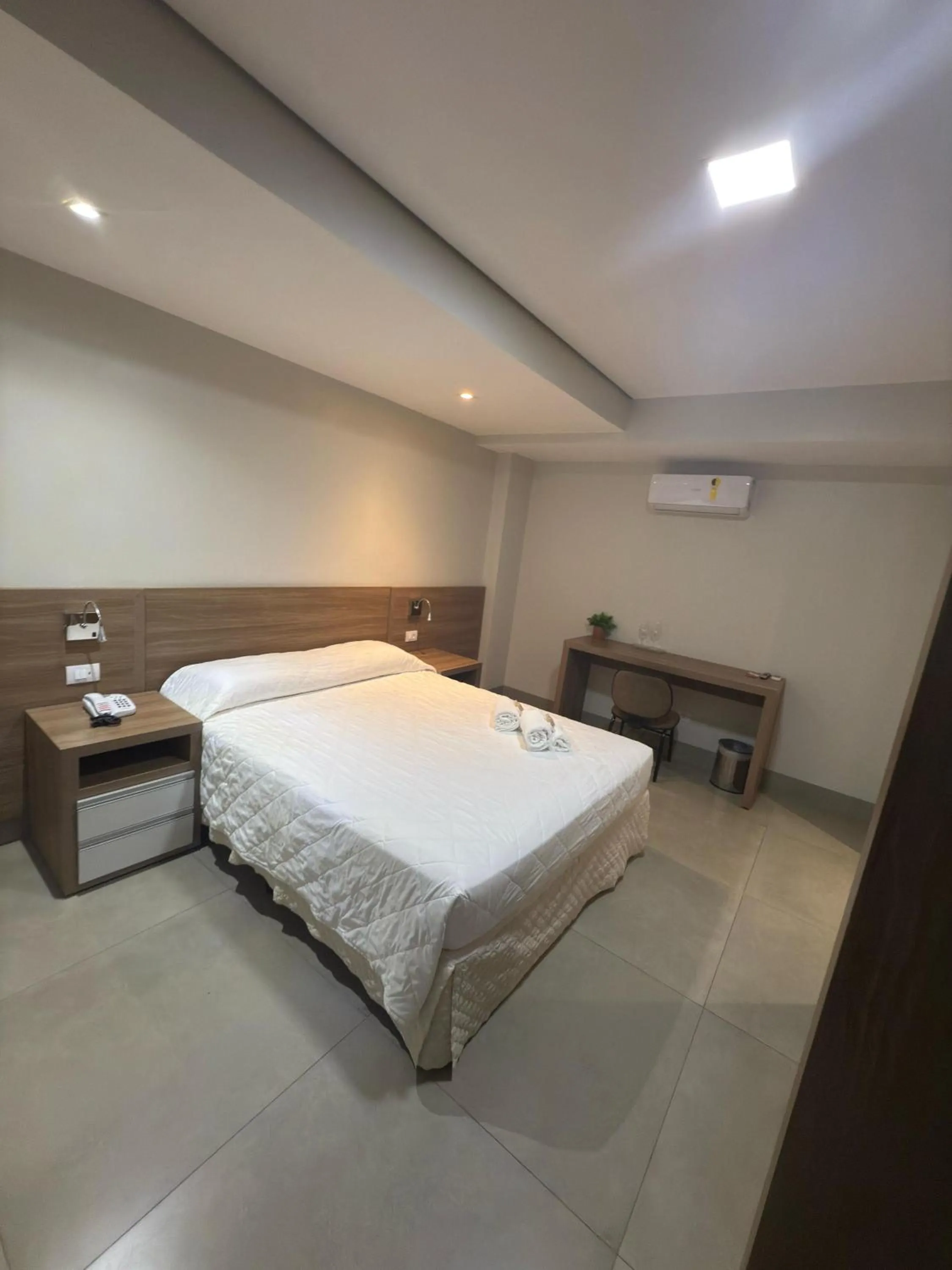 Bed in Hotel Santa Maria