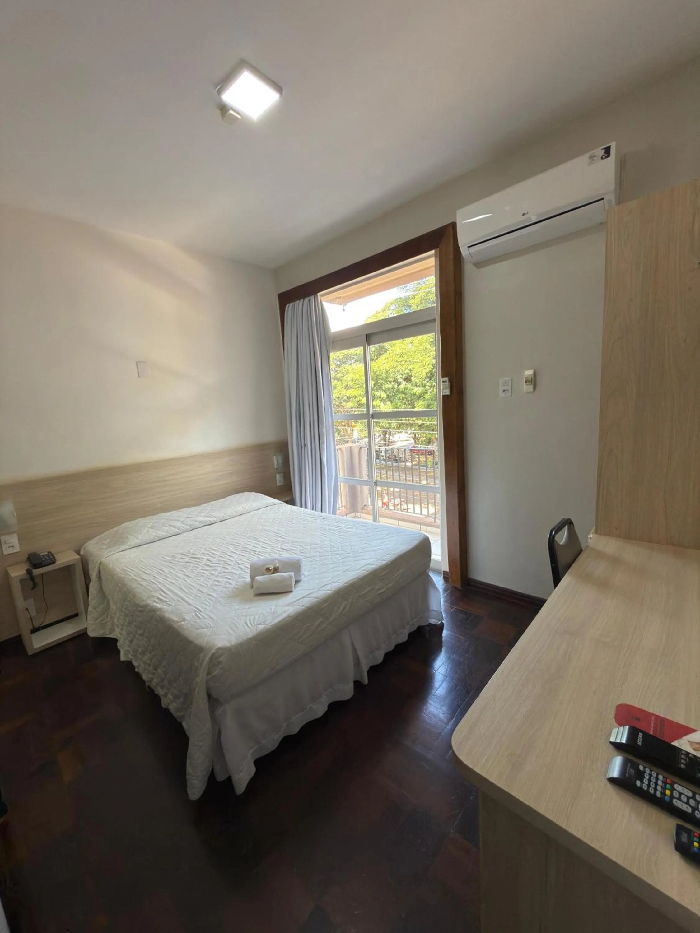 Bed in Hotel Santa Maria