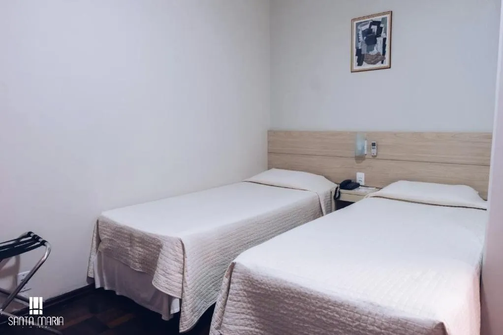 Bed in Hotel Santa Maria