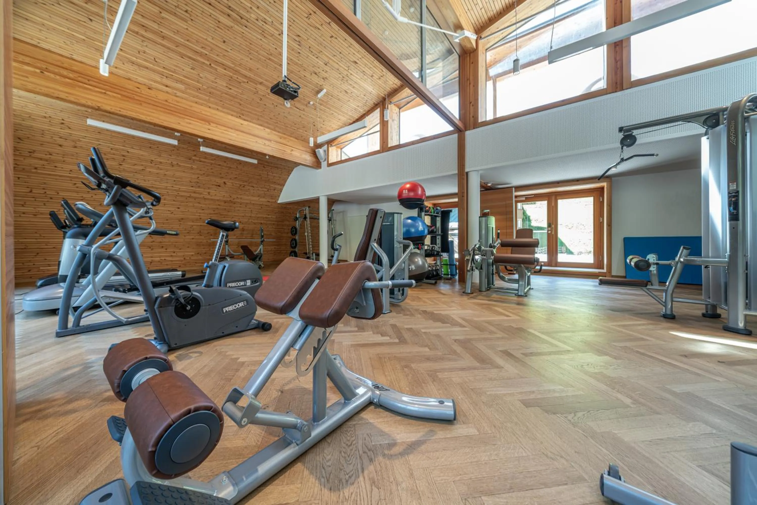 Fitness centre/facilities in Hotel Liebe Sonne 4S