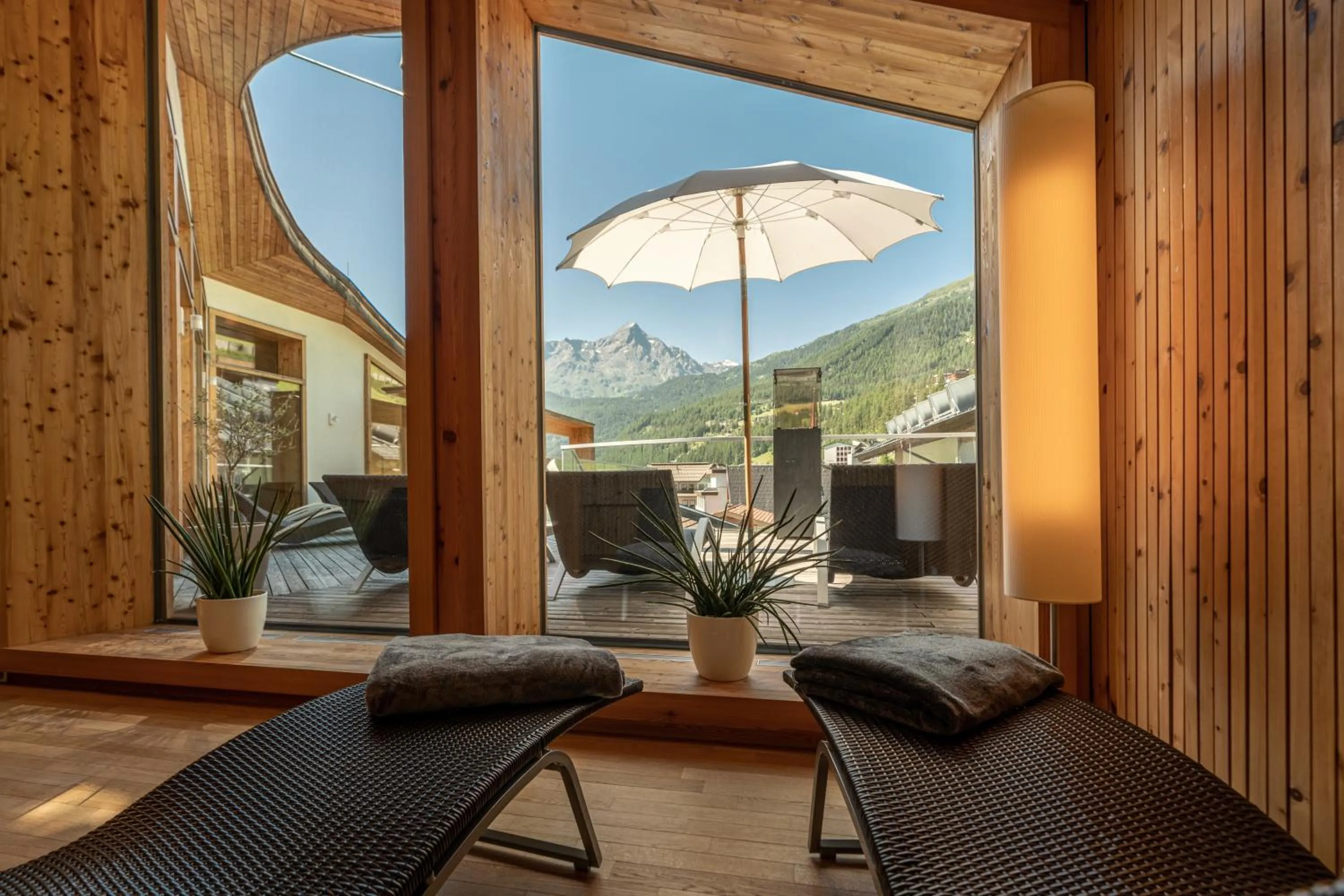 View (from property/room) in Hotel Liebe Sonne 4S