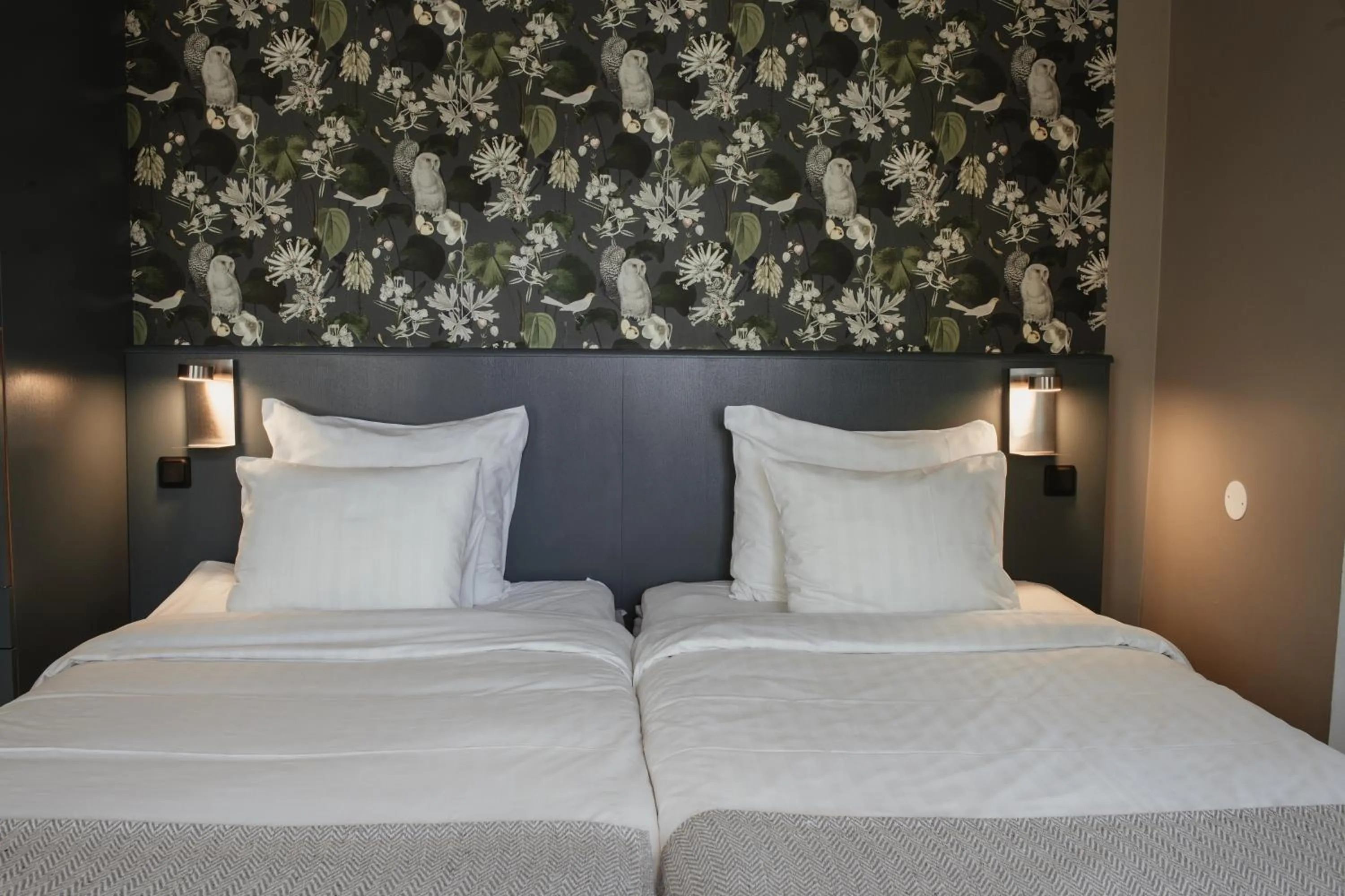 Bed in Home Hotel Uppsala