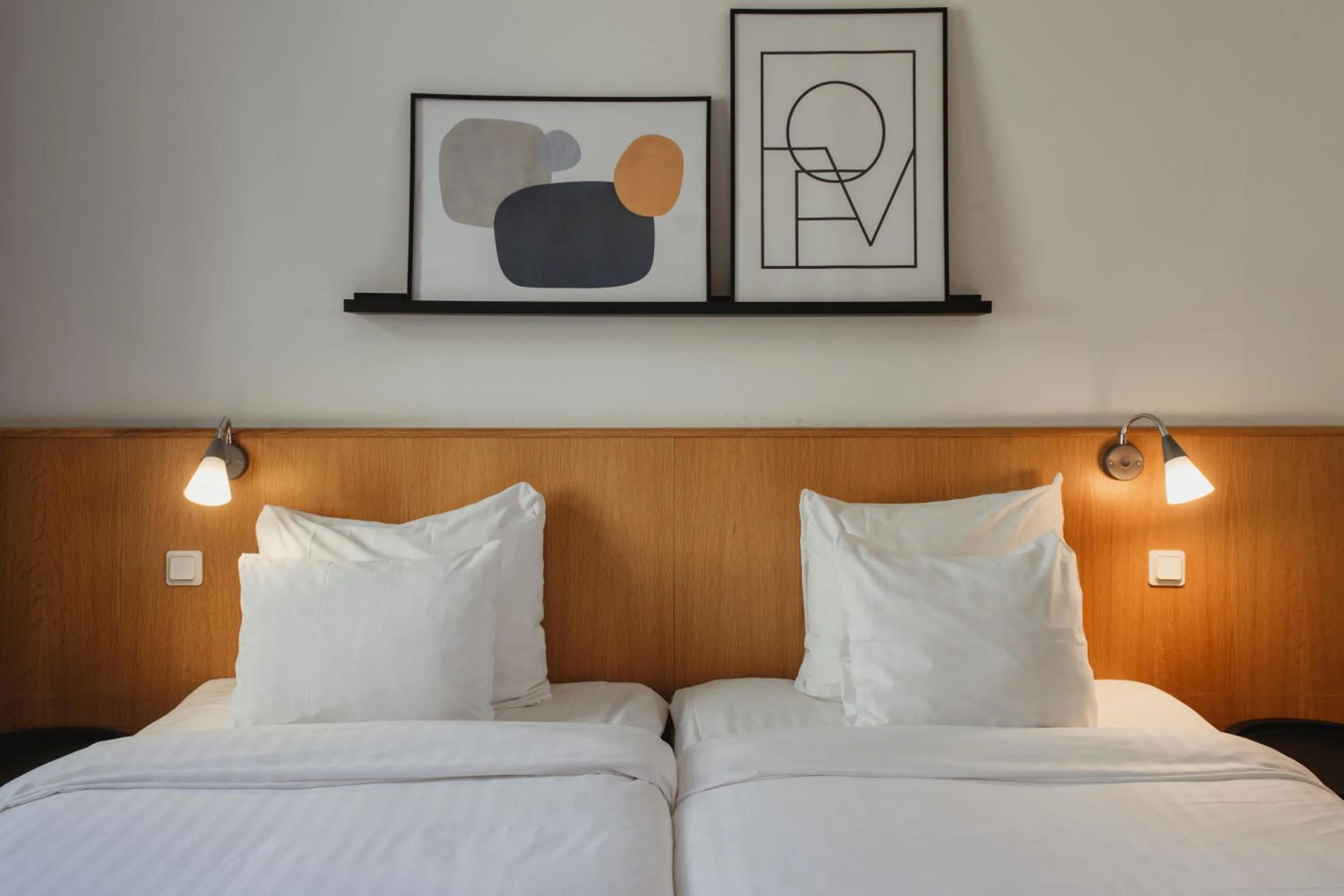 Photo of the whole room, Bed in Home Hotel Uppsala