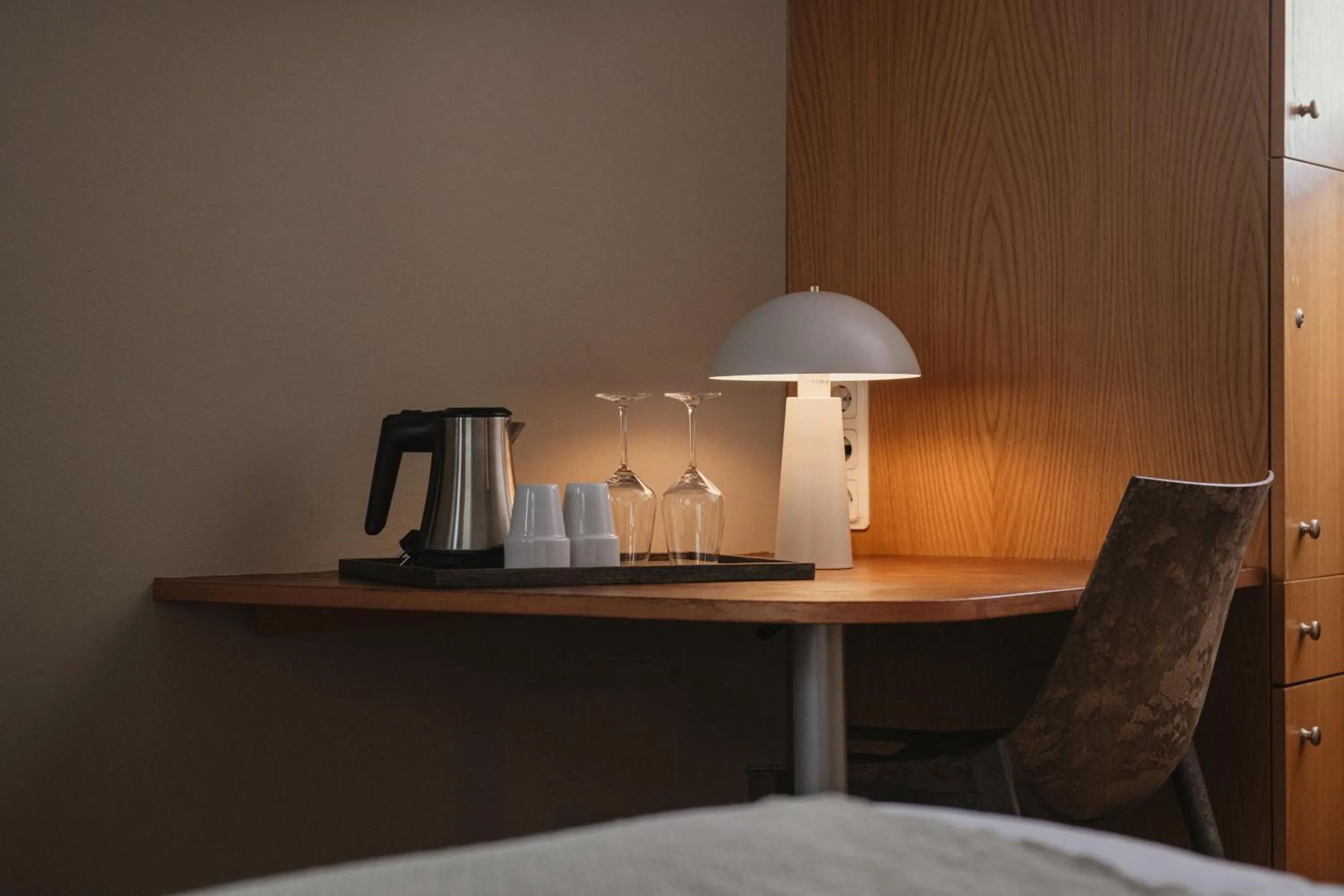 Coffee/tea facilities, Bed in Home Hotel Uppsala