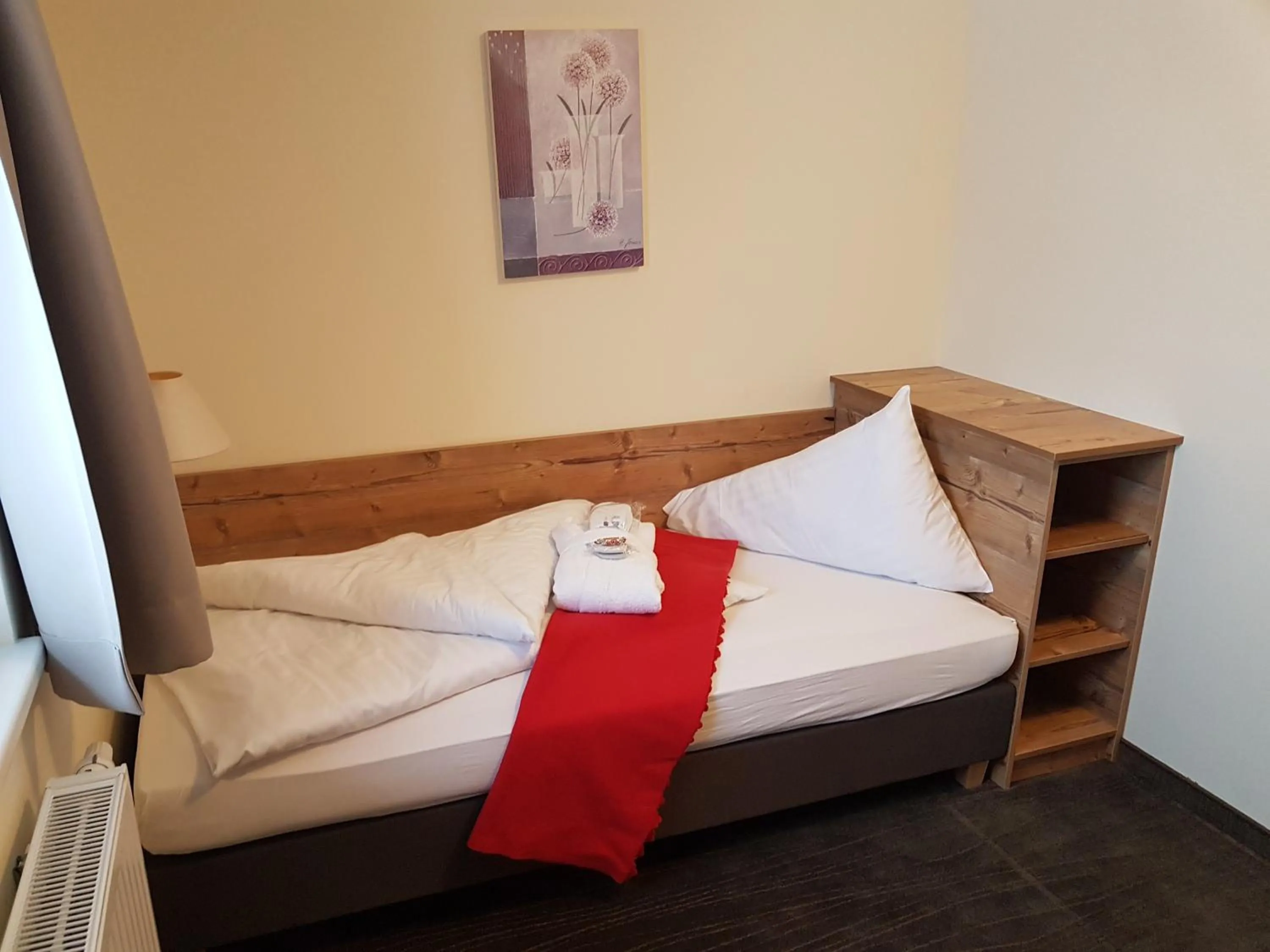 Bed in Hotel Pariente