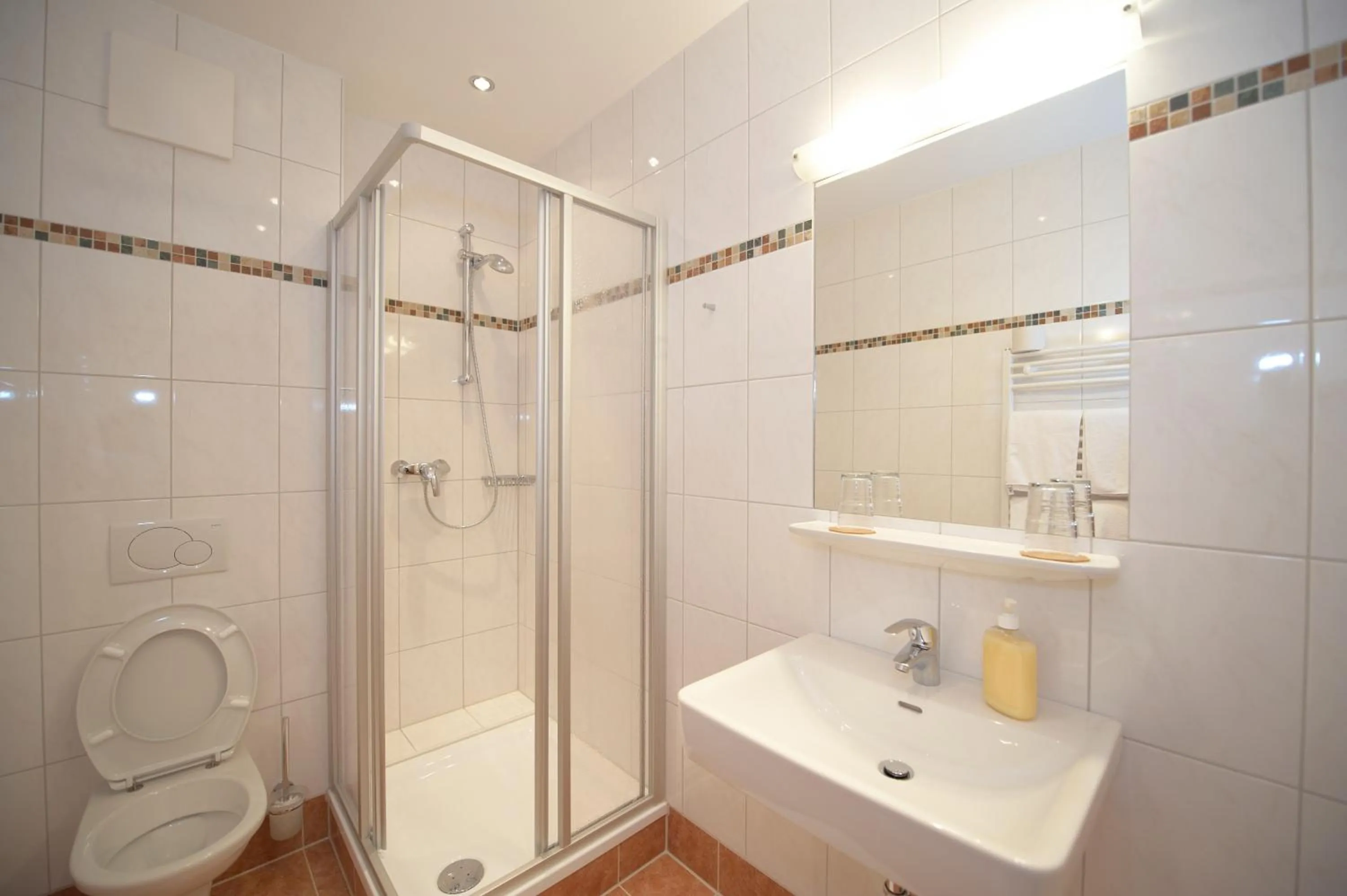 Shower in Hotel Pariente