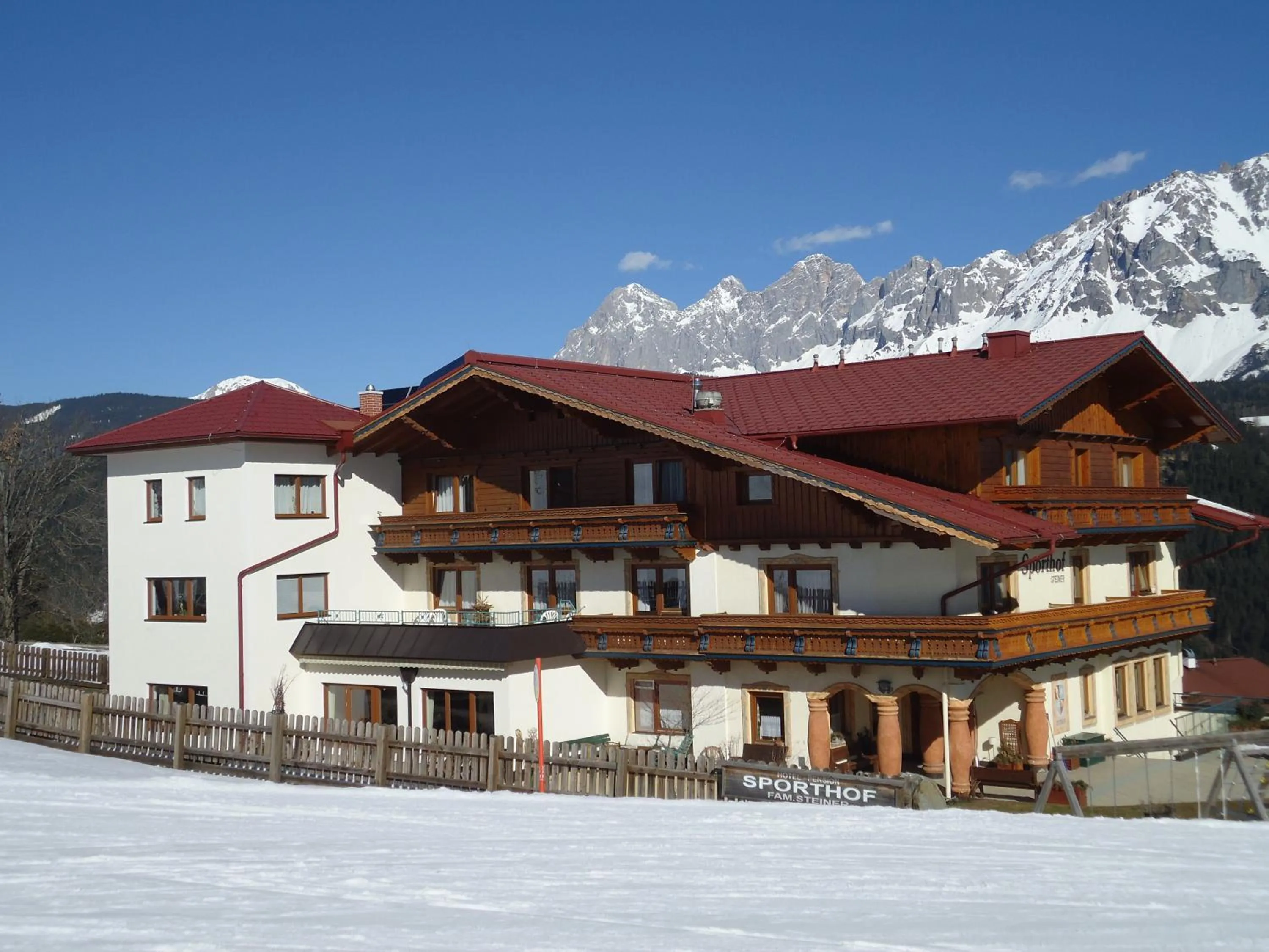 Mountain view in Hotel Sporthof