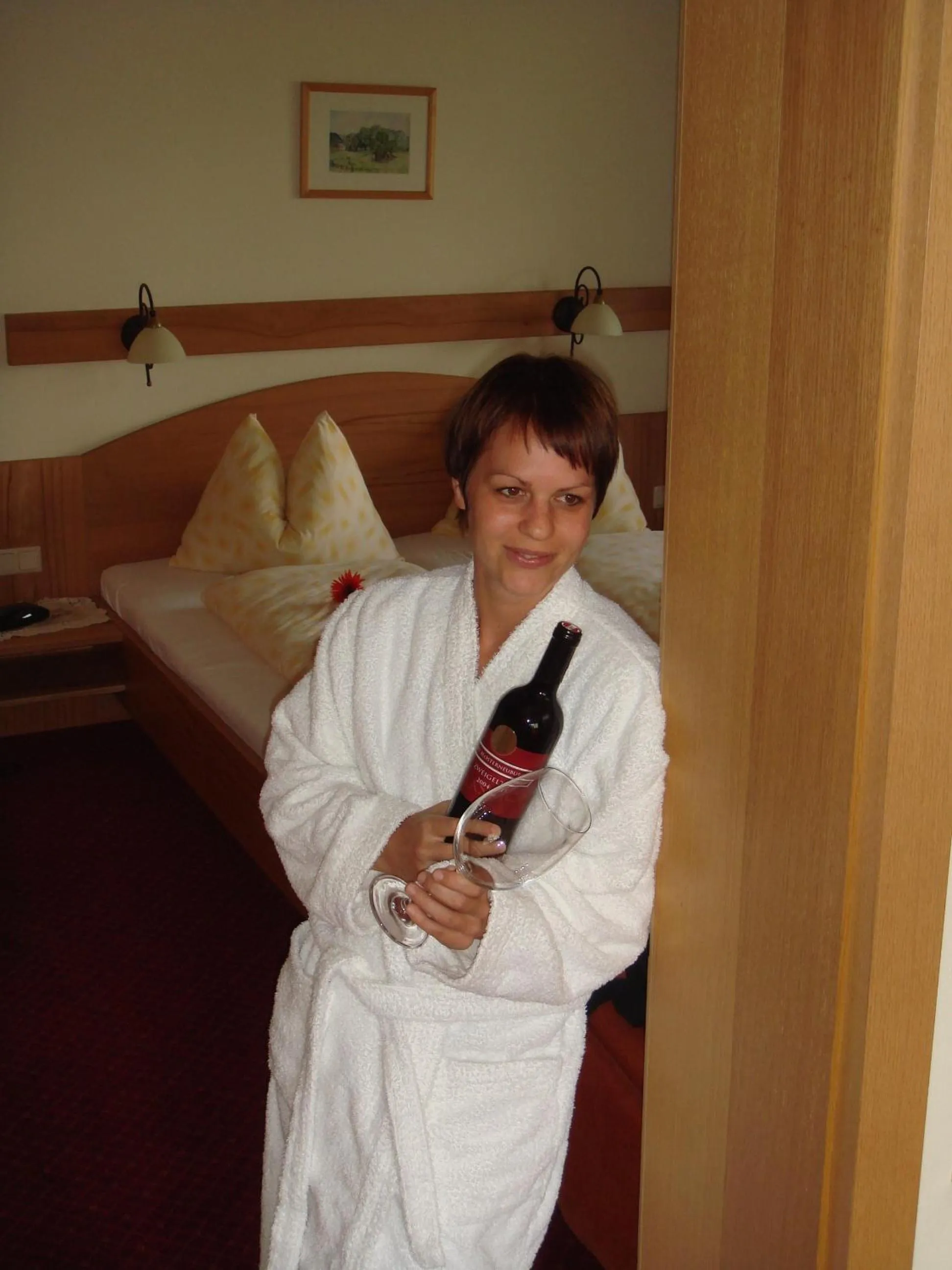 Photo of the whole room, Bed in Hotel Sporthof