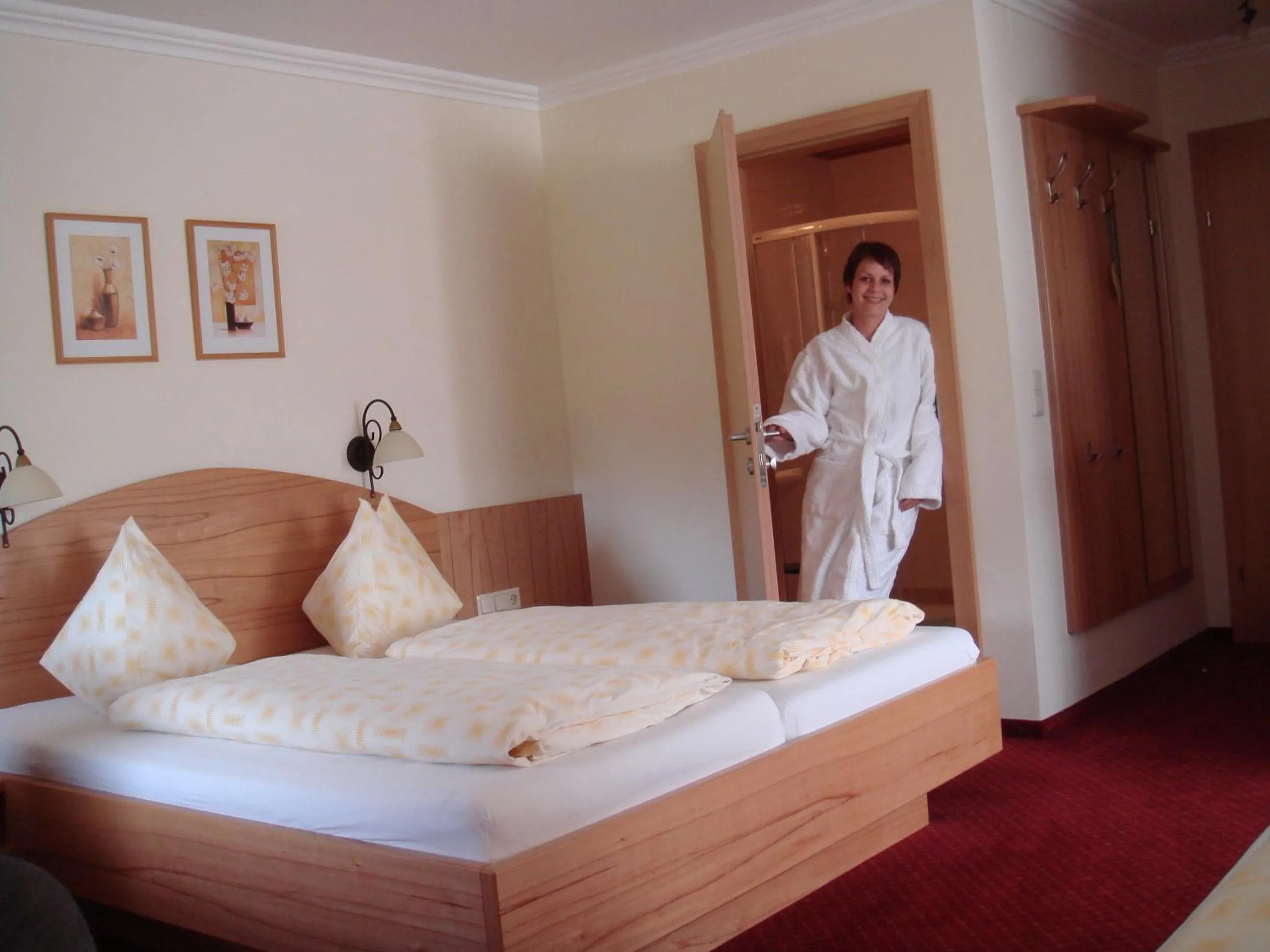 Photo of the whole room, Bed in Hotel Sporthof