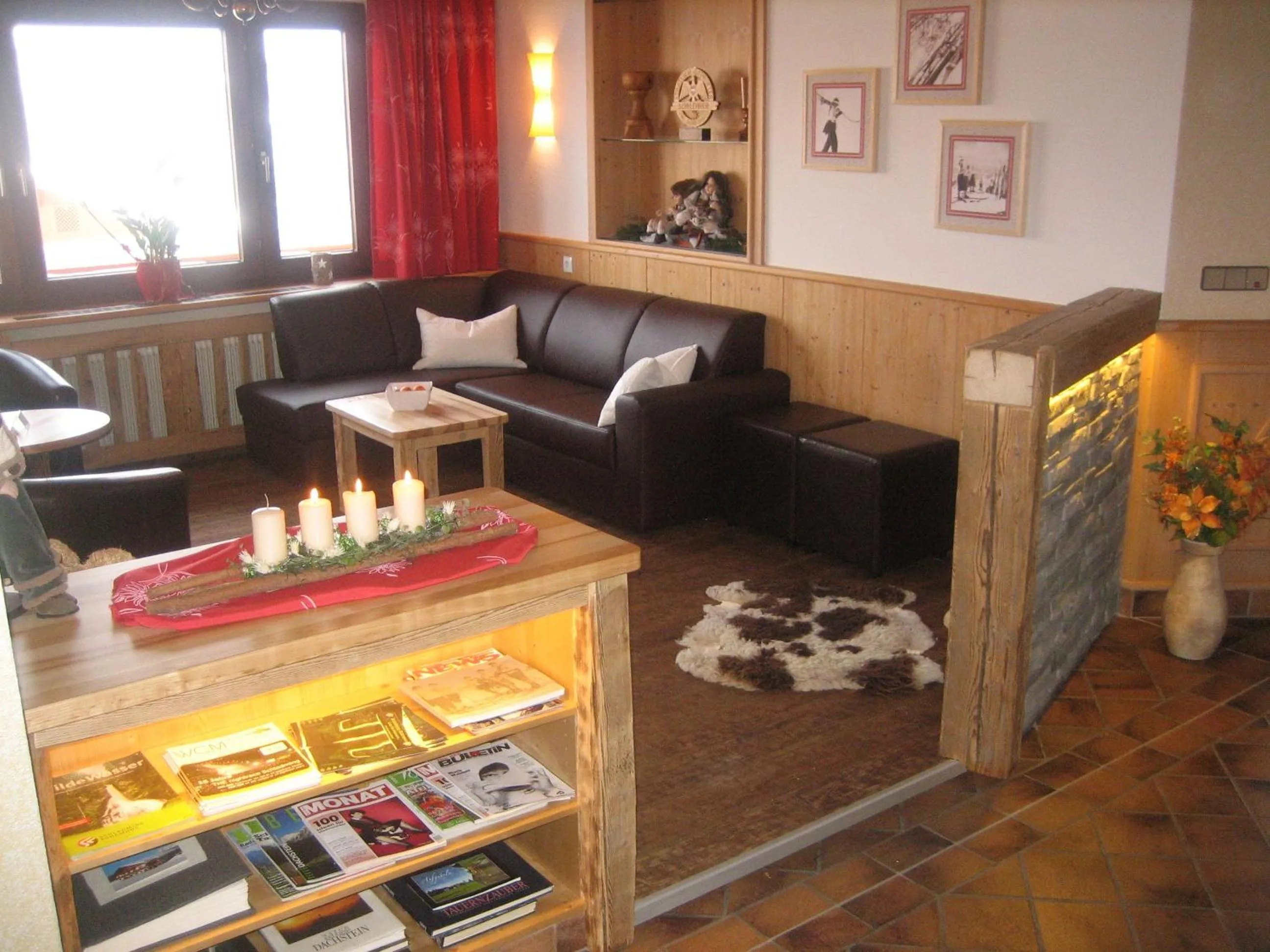 Lobby or reception in Hotel Sporthof