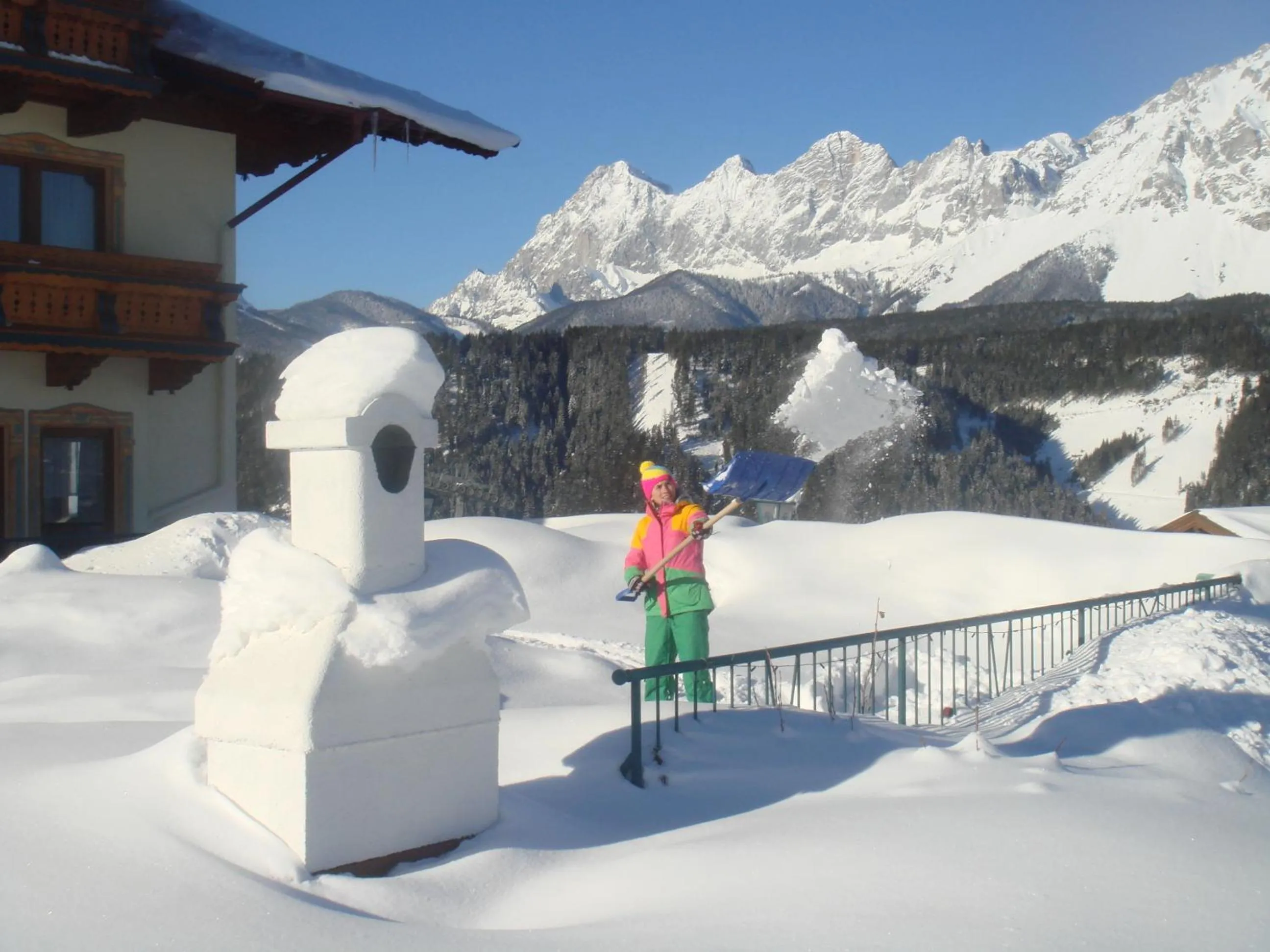 Mountain view in Hotel Sporthof