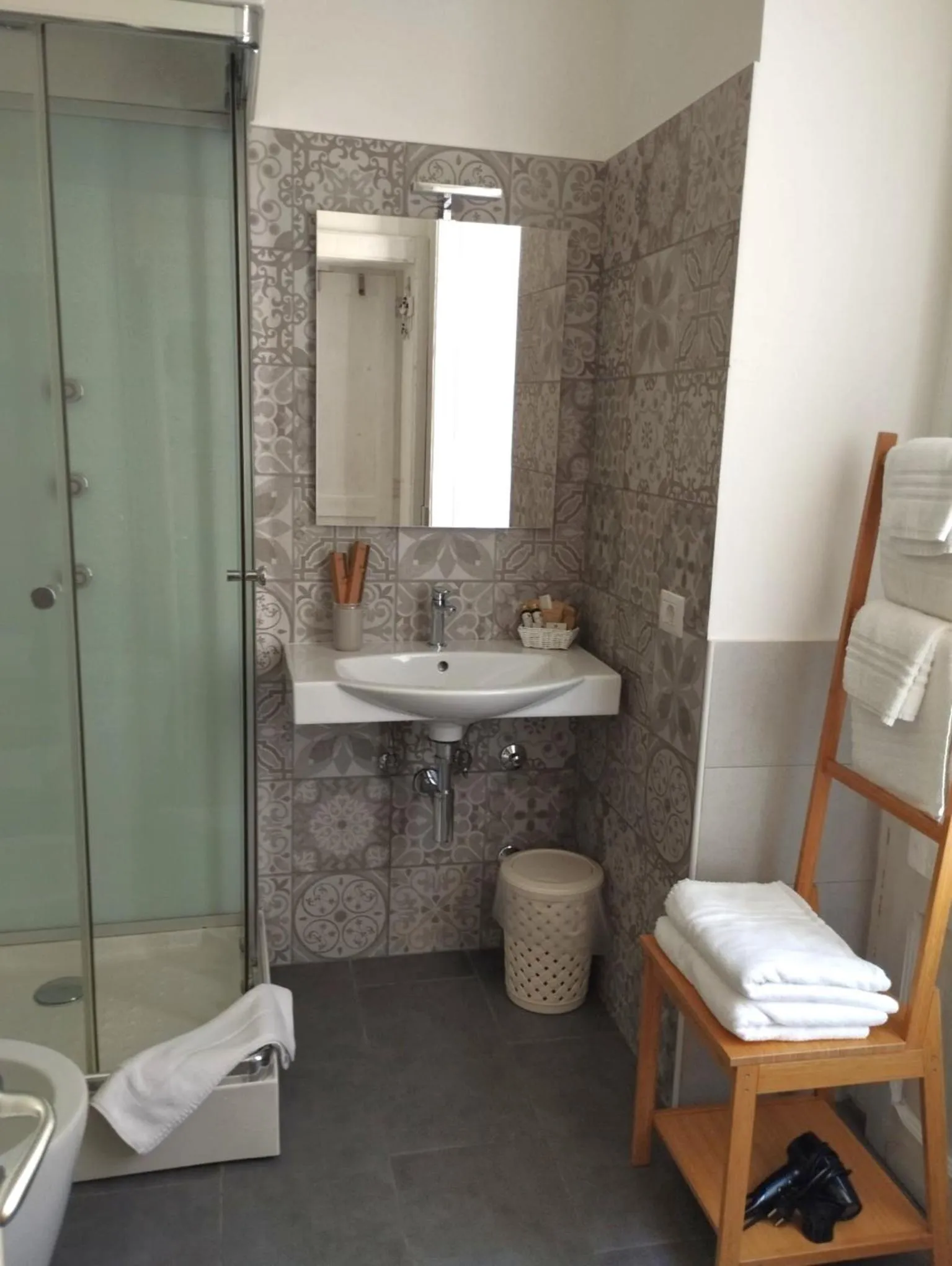 Bathroom in B&B Casa Valentone