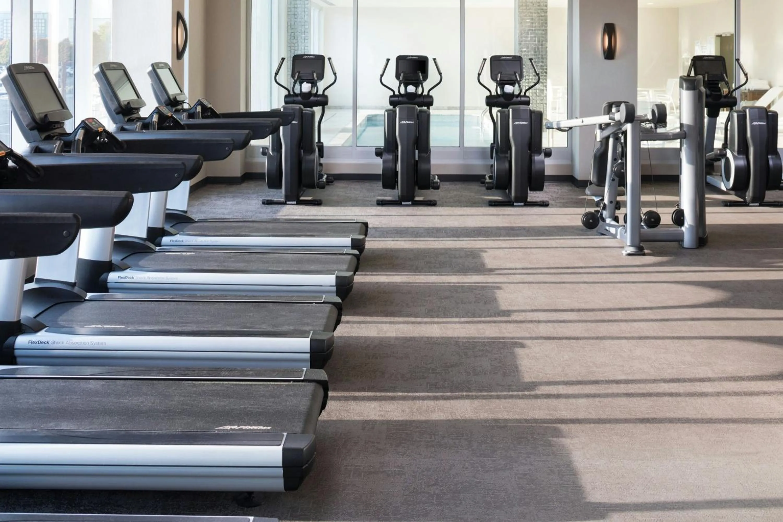 Fitness centre/facilities in The Westin Nashville