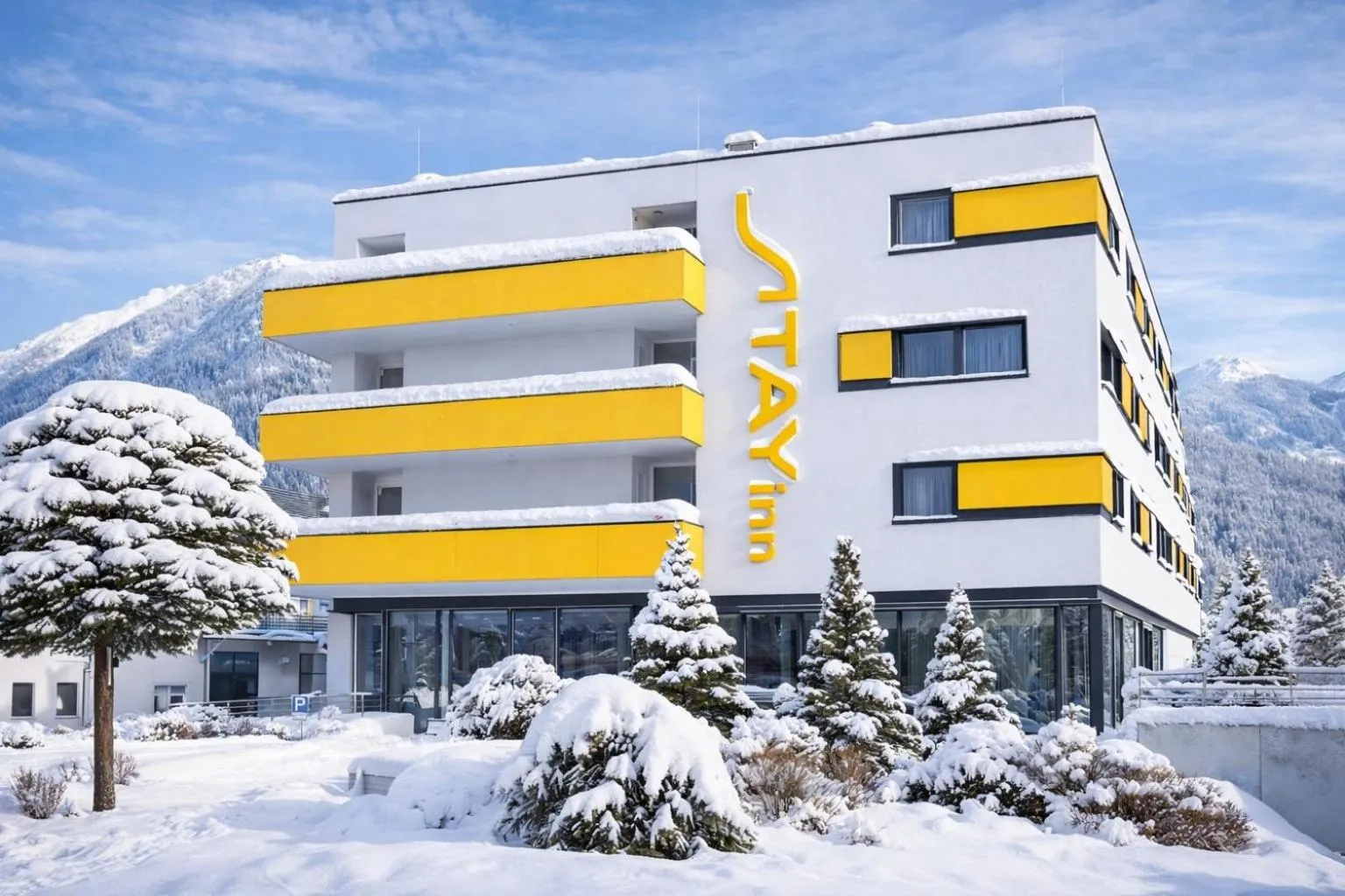 Property building in STAY.inn Comfort Art Hotel Schwaz