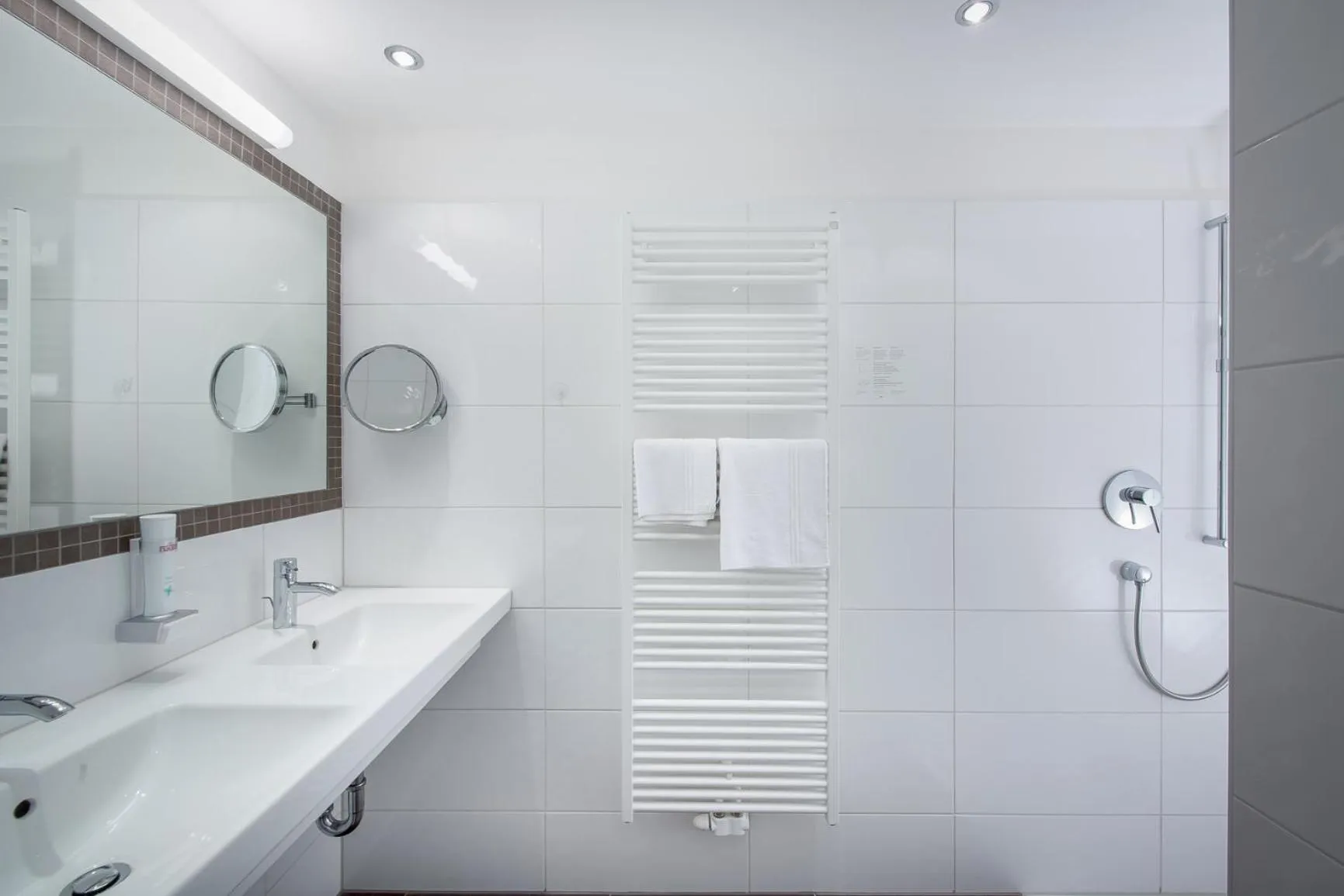 Shower in Hotel Fischer