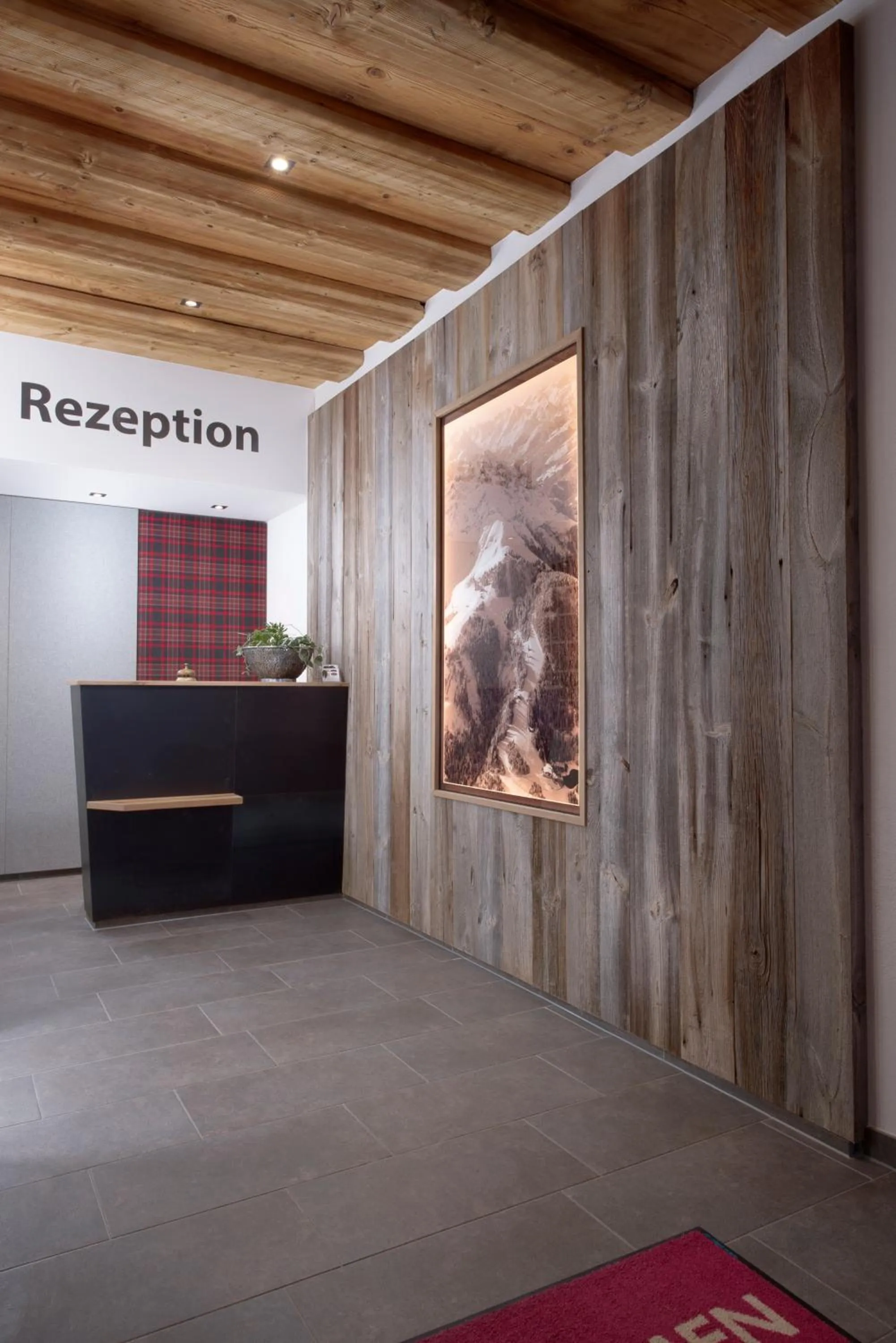 Lobby or reception in Hotel Fischer