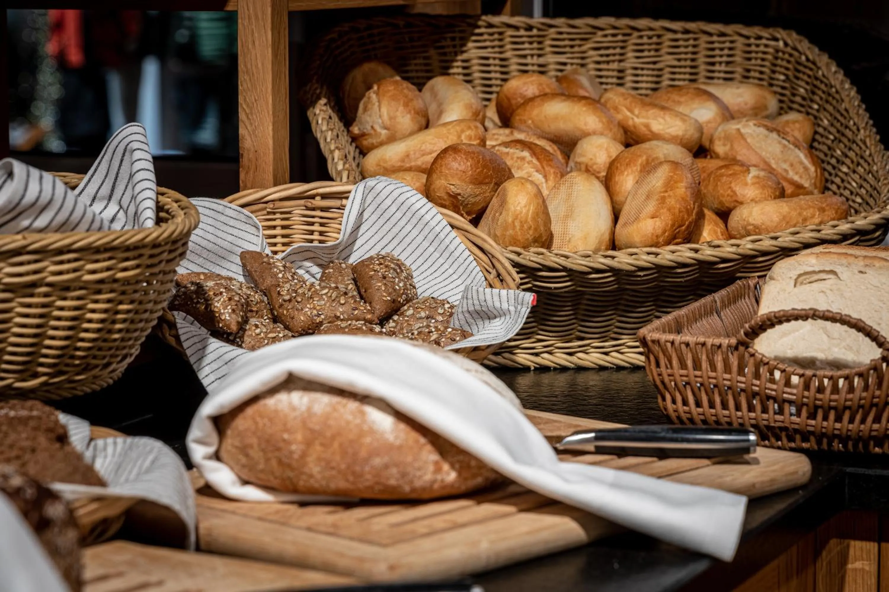 Buffet breakfast in Hotel Fischer