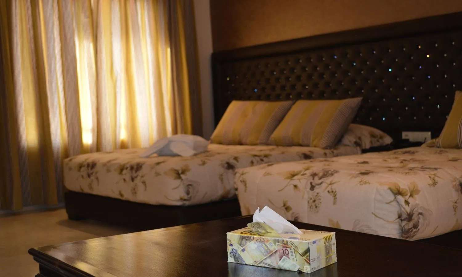 Bed in Hotel La Luna