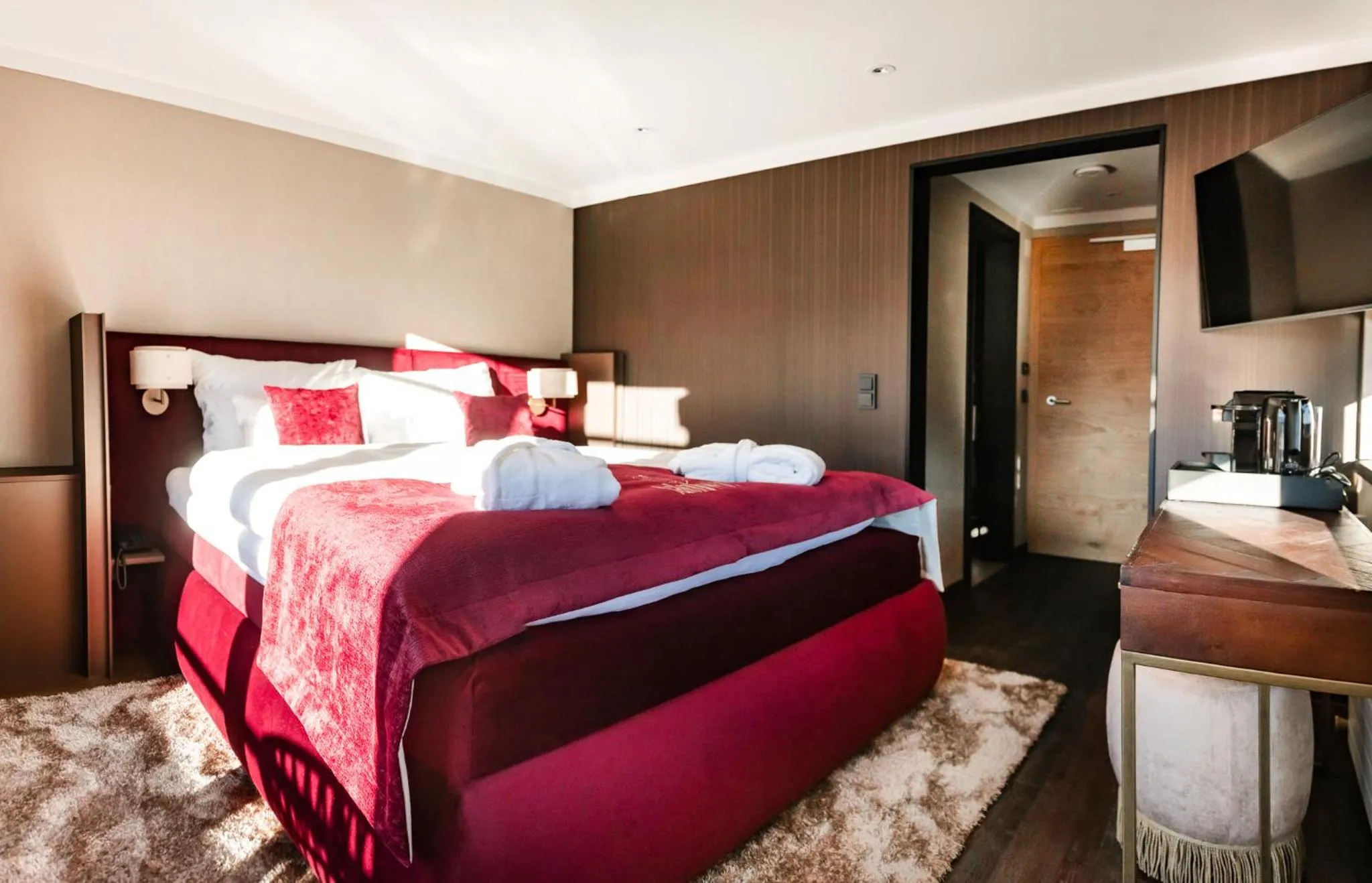 Bed in Hotel Jakobwirt Westendorf