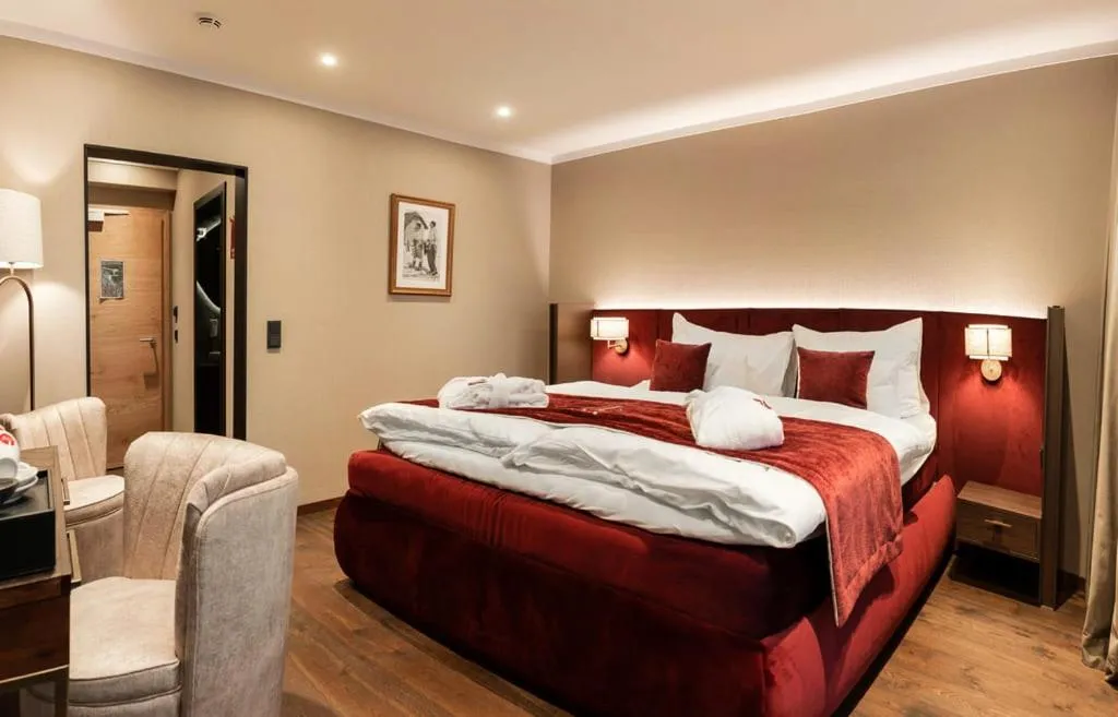 Bed in Hotel Jakobwirt Westendorf