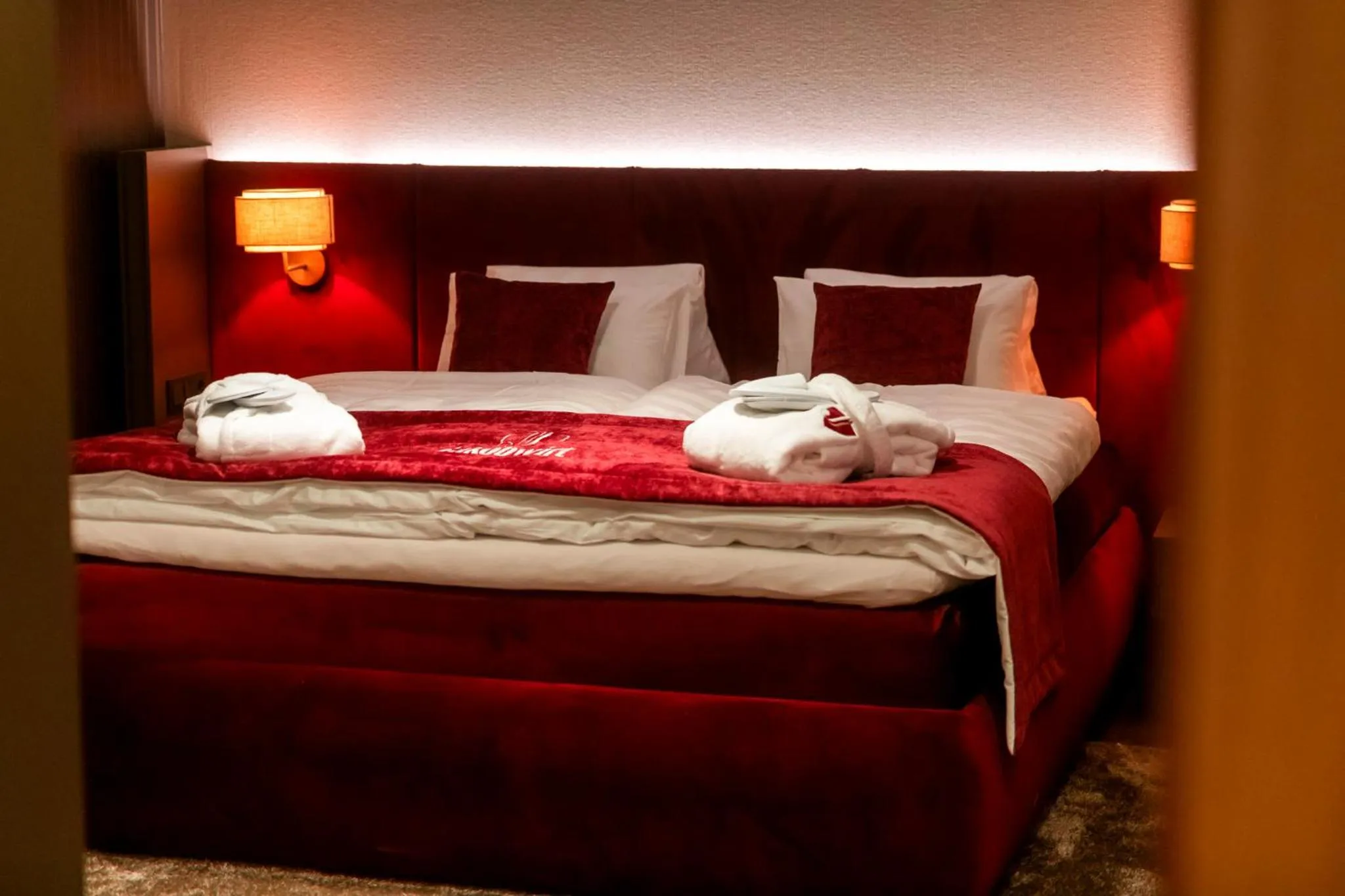 Bed in Hotel Jakobwirt Westendorf