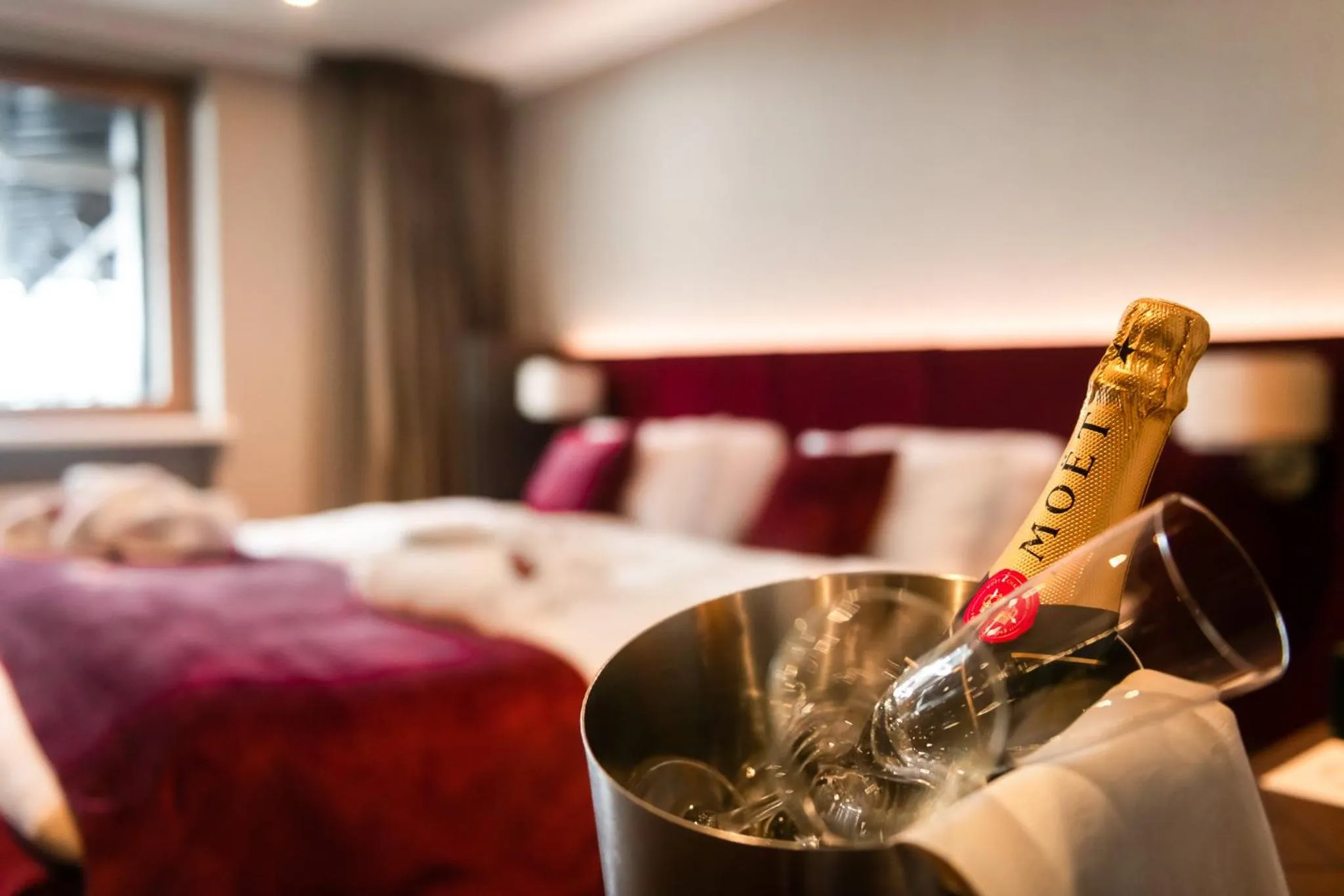 Bed in Hotel Jakobwirt Westendorf