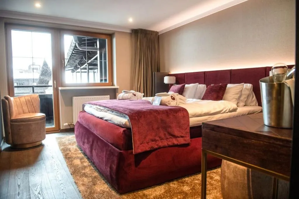 Bed in Hotel Jakobwirt Westendorf