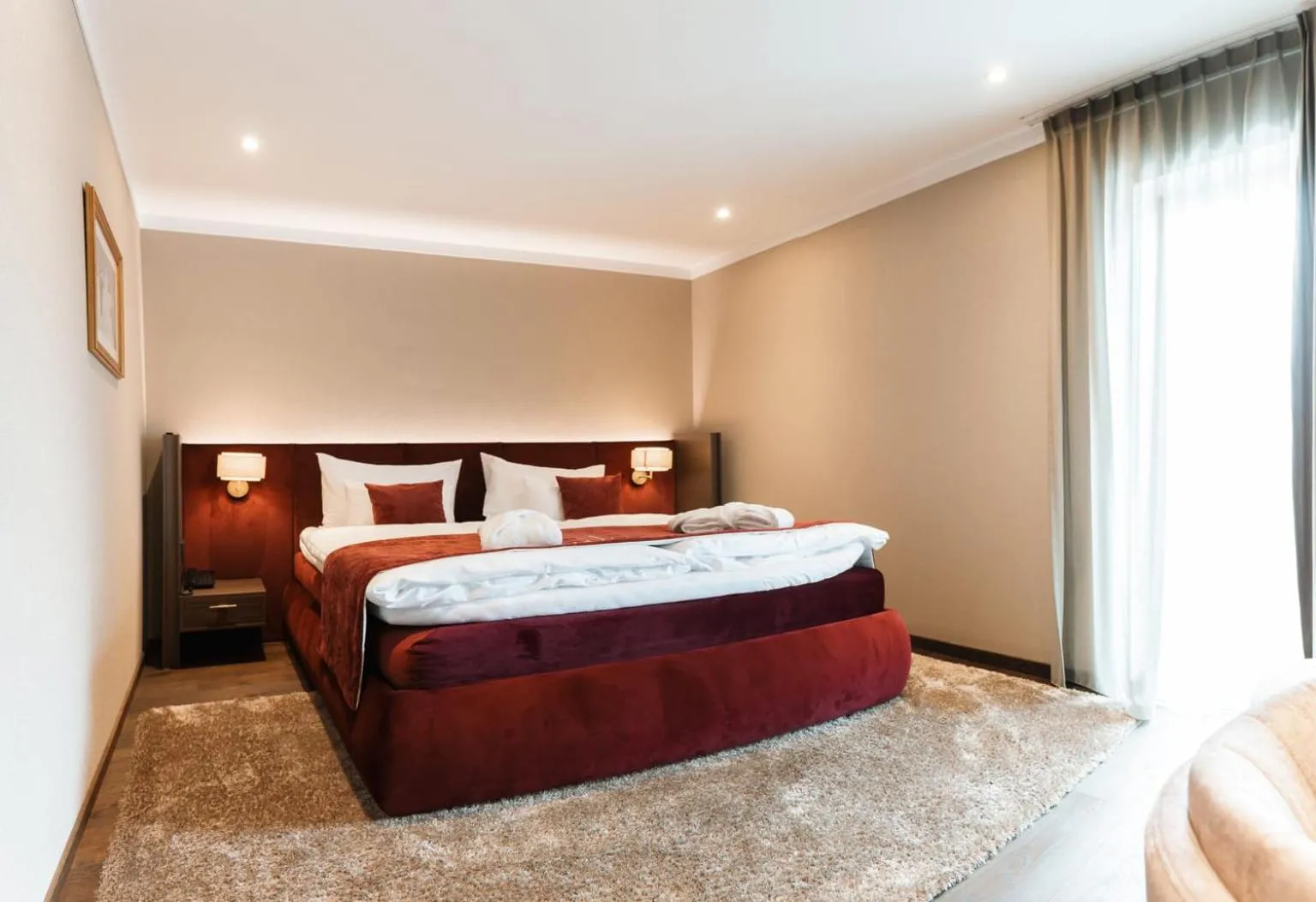 Bed in Hotel Jakobwirt Westendorf