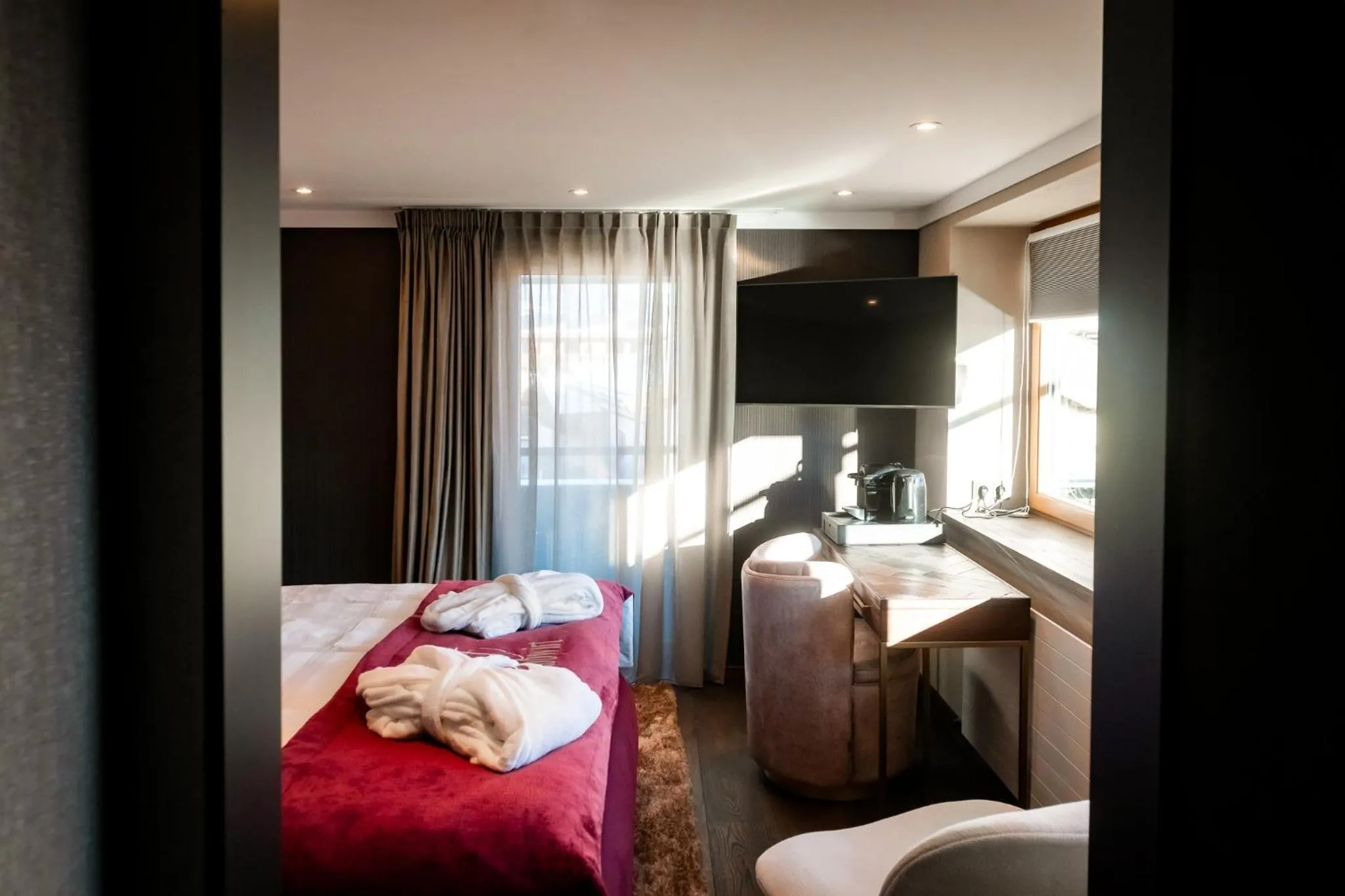 Bed in Hotel Jakobwirt Westendorf