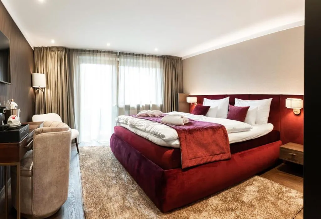 Bed in Hotel Jakobwirt Westendorf