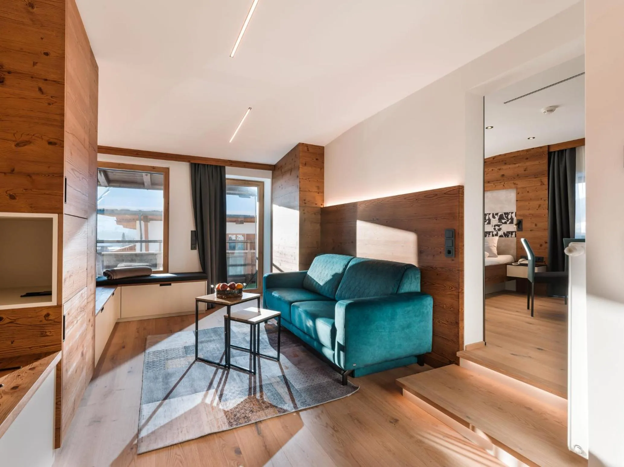 Bed in Hotel Jakobwirt Westendorf