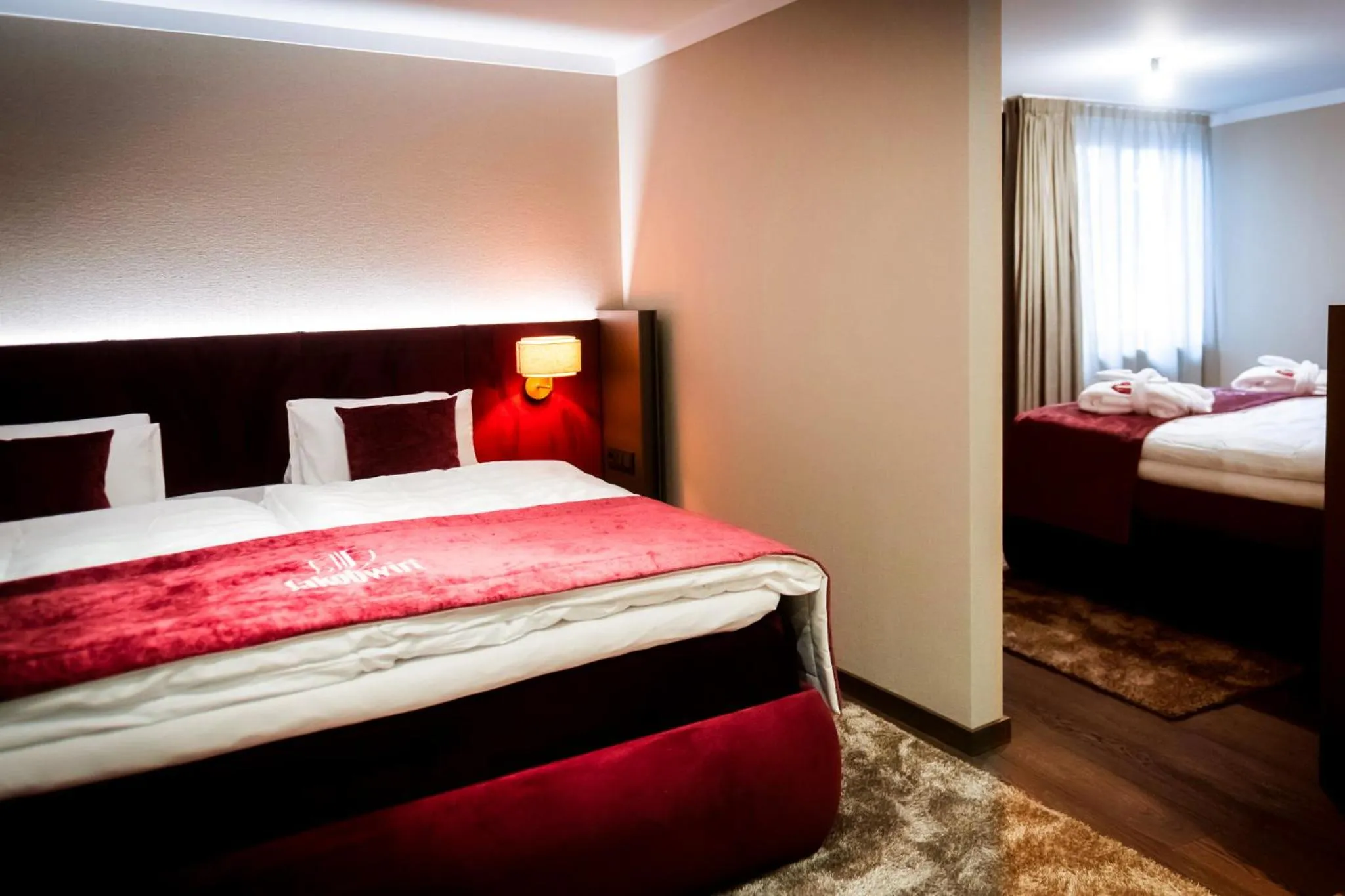 Bed in Hotel Jakobwirt Westendorf