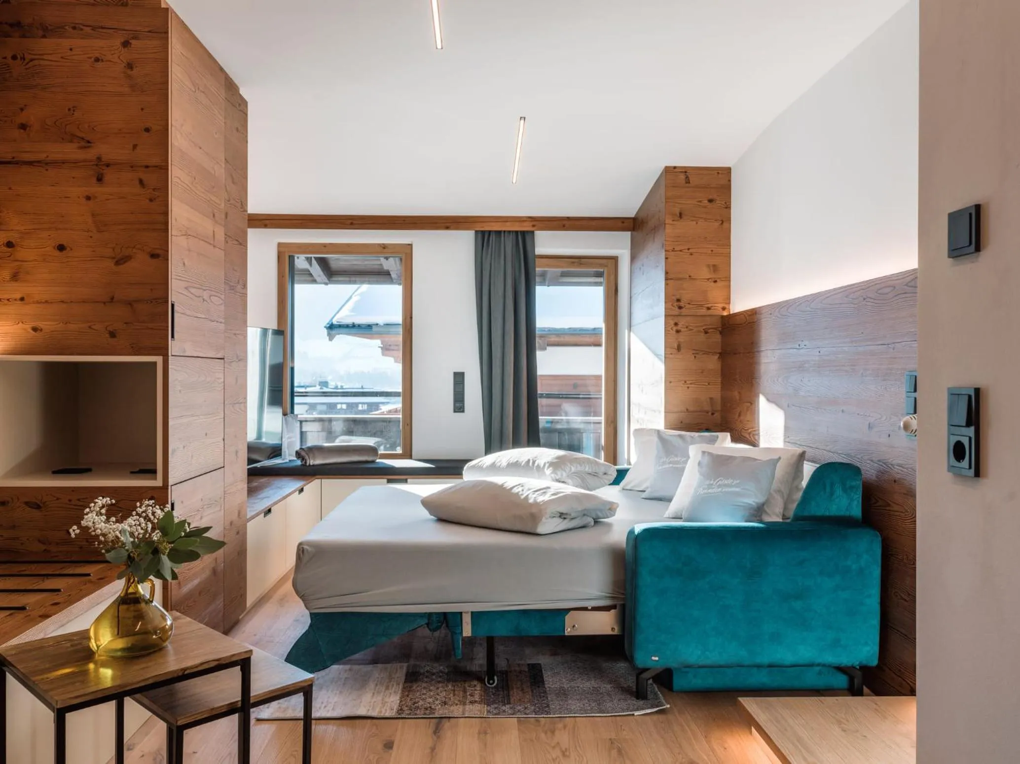 Bed in Hotel Jakobwirt Westendorf