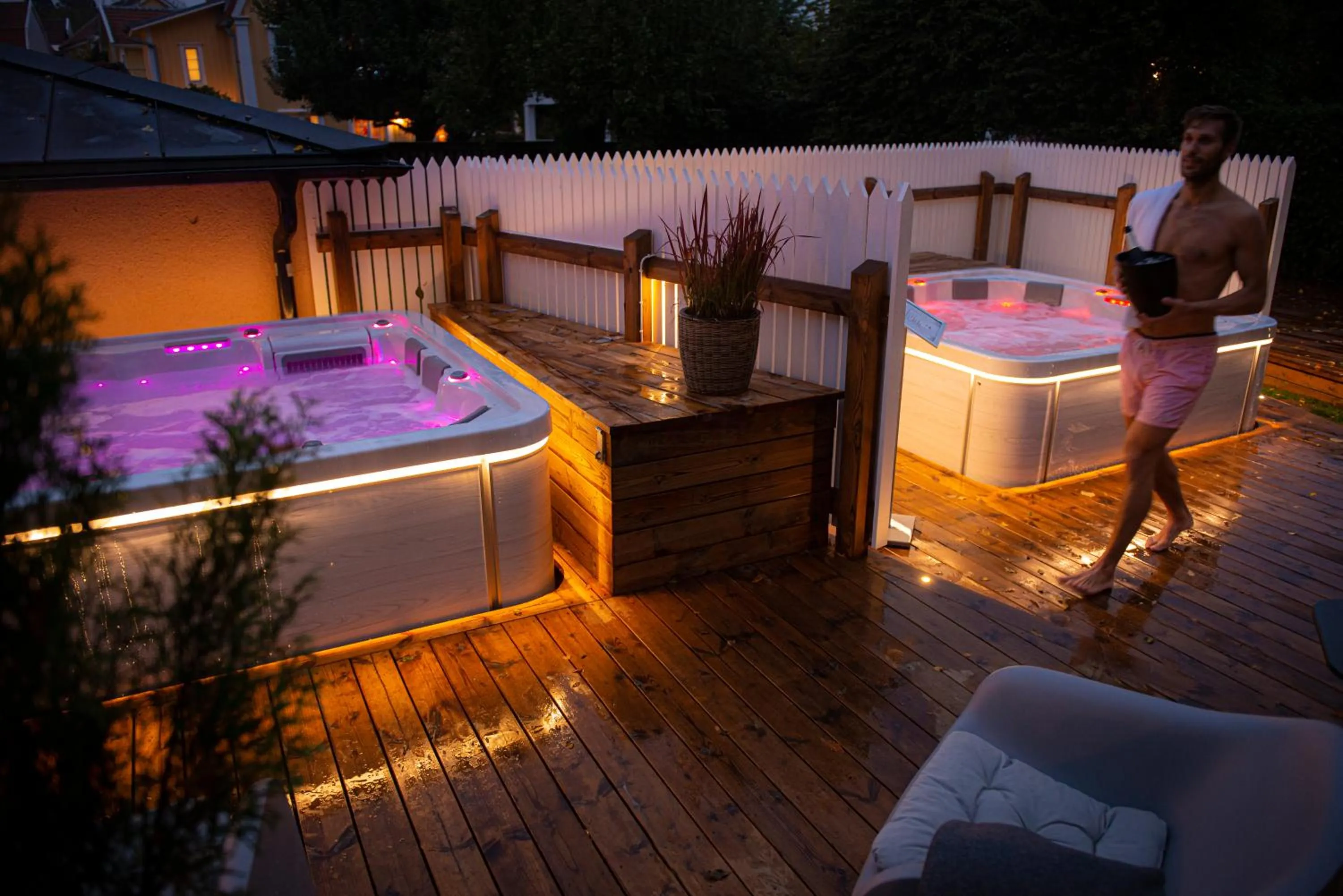 Swimming pool in Slottshotellet